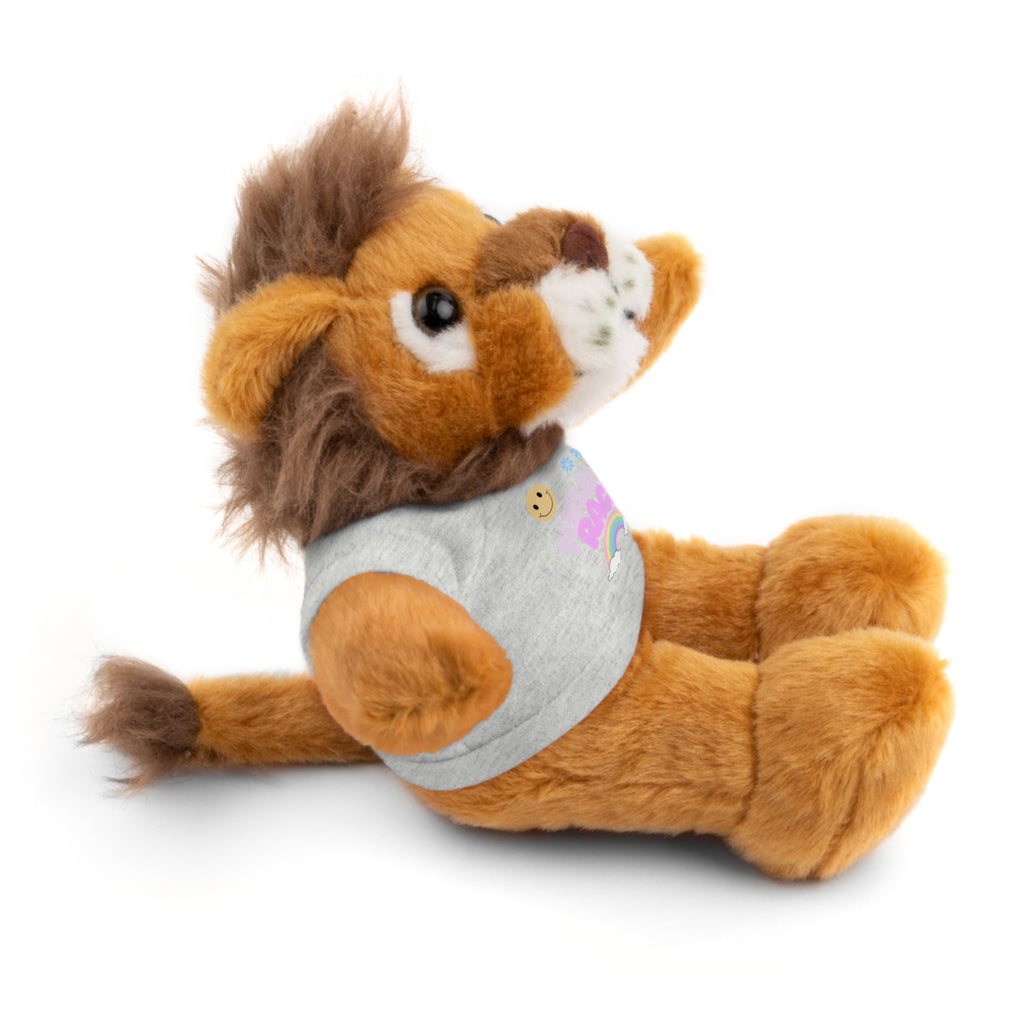'Fueled by Rage' Teddy Bear Plush — 8" Stuffed Animal with Funny Tee