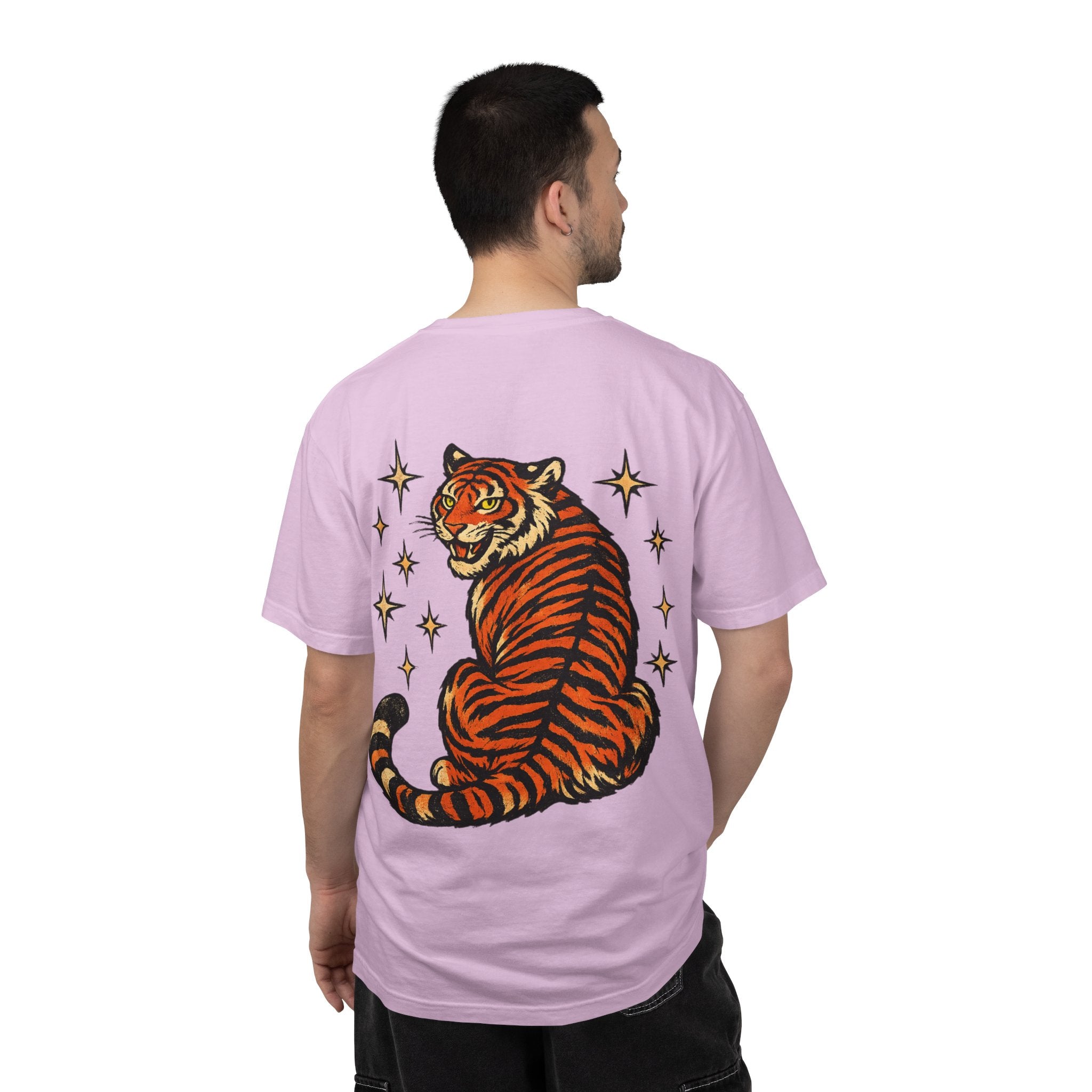 I Will Succeed Tiger T-Shirt — Bold Vintage Rider Graphic Tee