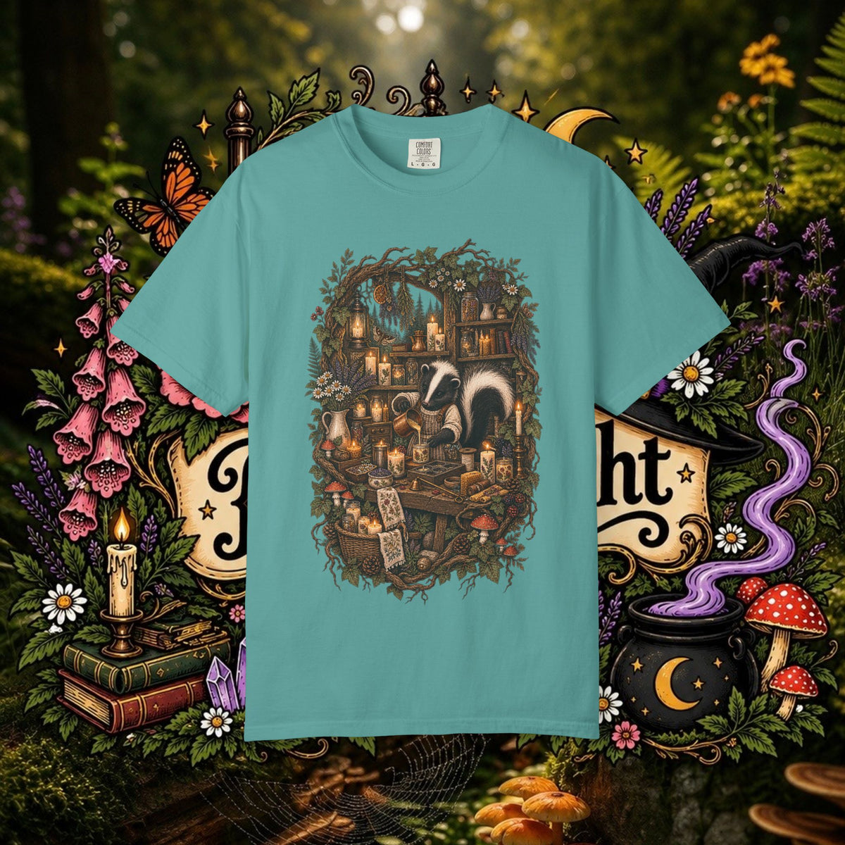 Skunk Candle Maker Oversized T-Shirt