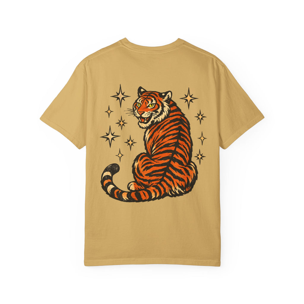 I Will Succeed Tiger T-Shirt — Bold Vintage Rider Graphic Tee
