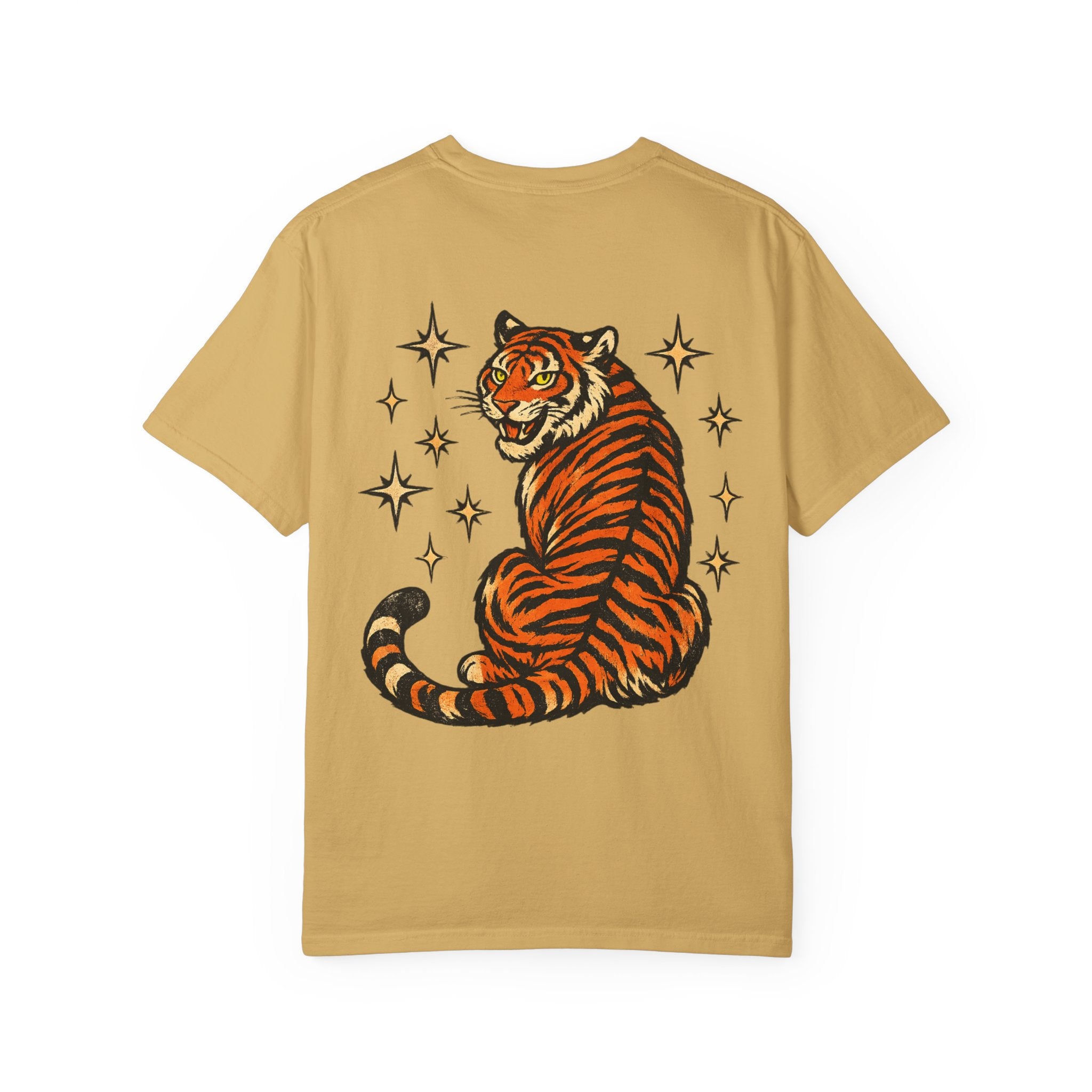I Will Succeed Tiger T-Shirt — Bold Vintage Rider Graphic Tee