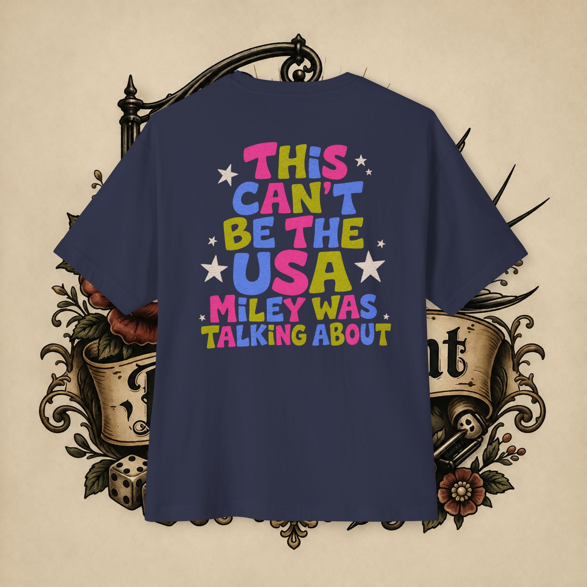 Party USA Tee | Oversized Boxy T-Shirt