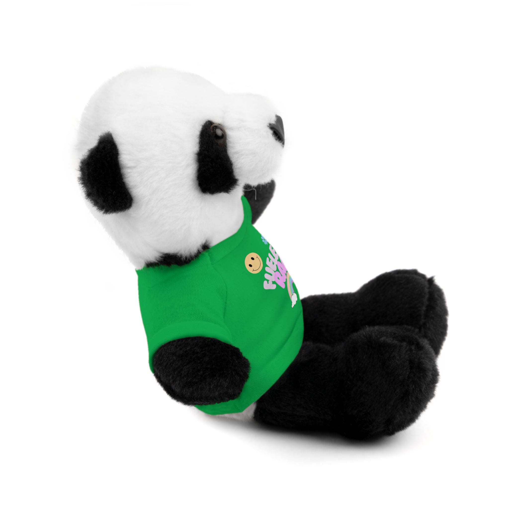 'Fueled by Rage' Teddy Bear Plush — 8" Stuffed Animal with Funny Tee