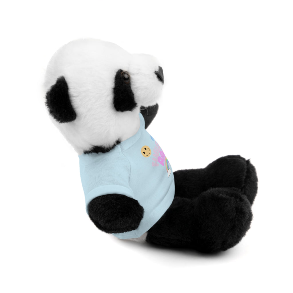 'Fueled by Rage' Teddy Bear Plush — 8" Stuffed Animal with Funny Tee