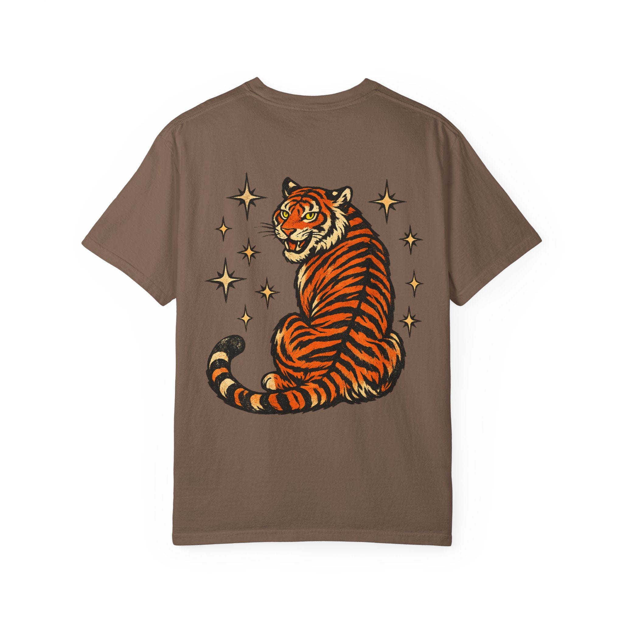 I Will Succeed Tiger T-Shirt — Bold Vintage Rider Graphic Tee