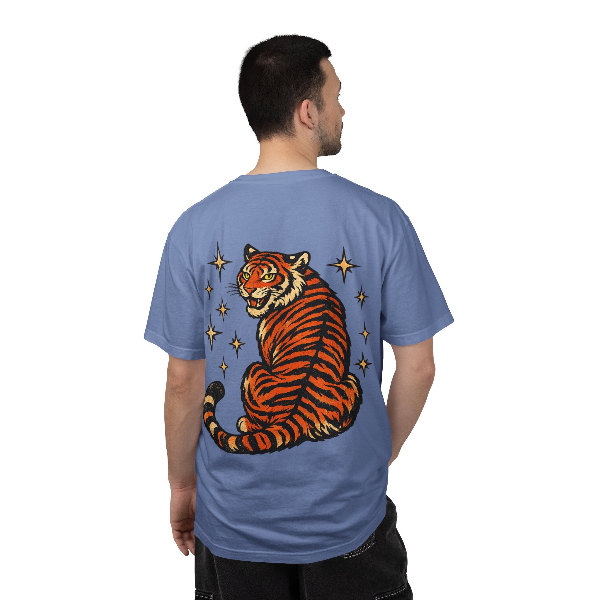 I Will Succeed Tiger T-Shirt — Bold Vintage Rider Graphic Tee