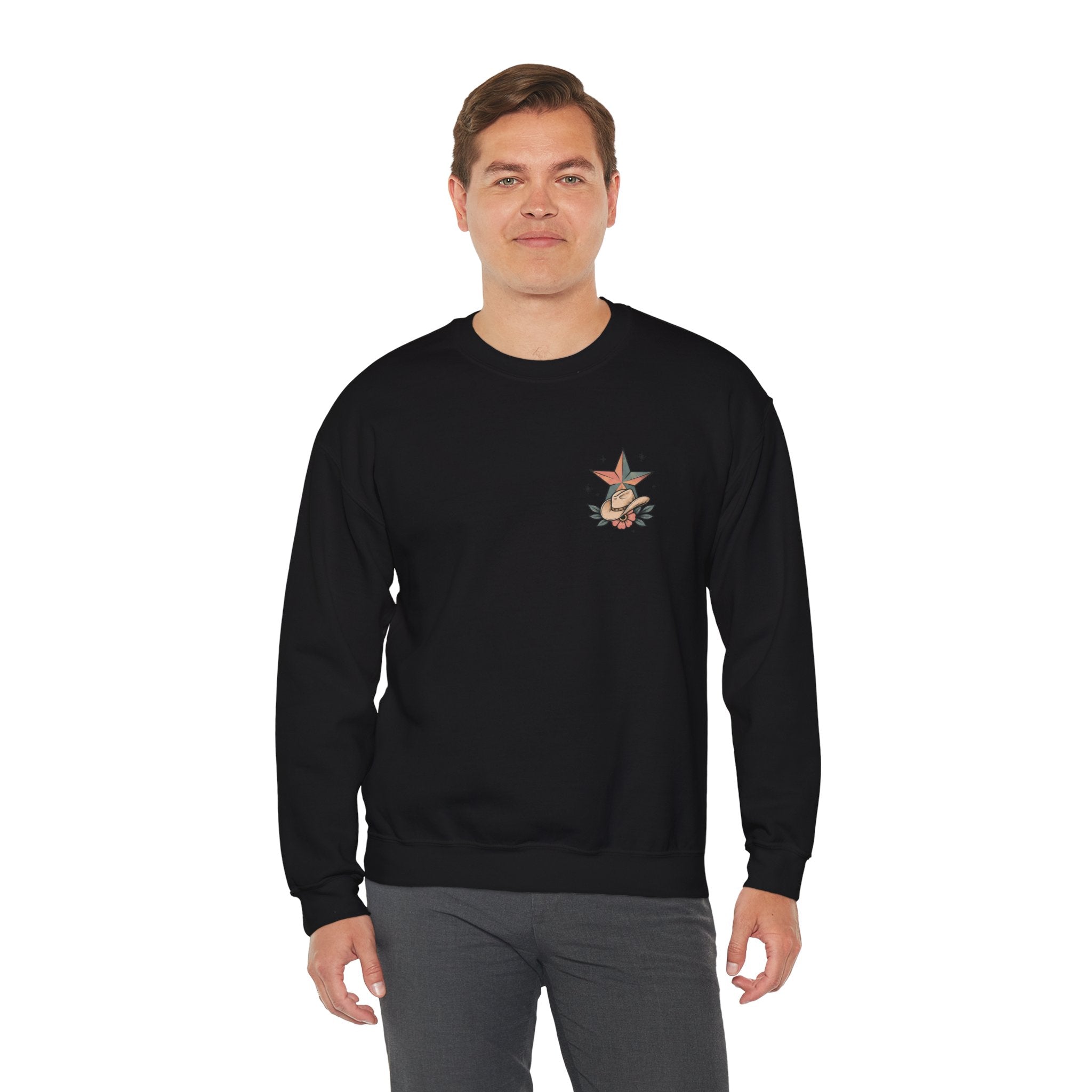 I Will Succeed Because I’m Insane Female Bull Rider Crewneck Sweatshirt