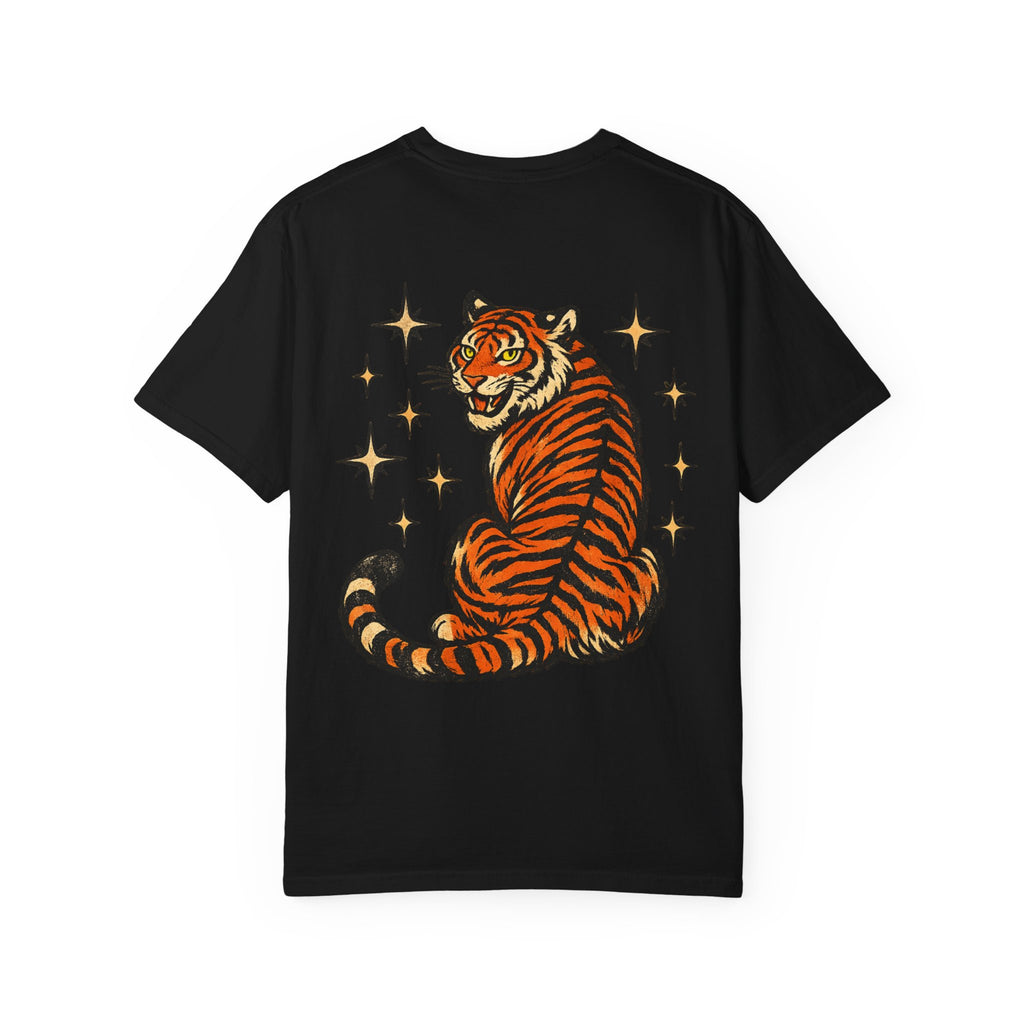 I Will Succeed Tiger T-Shirt — Bold Vintage Rider Graphic Tee