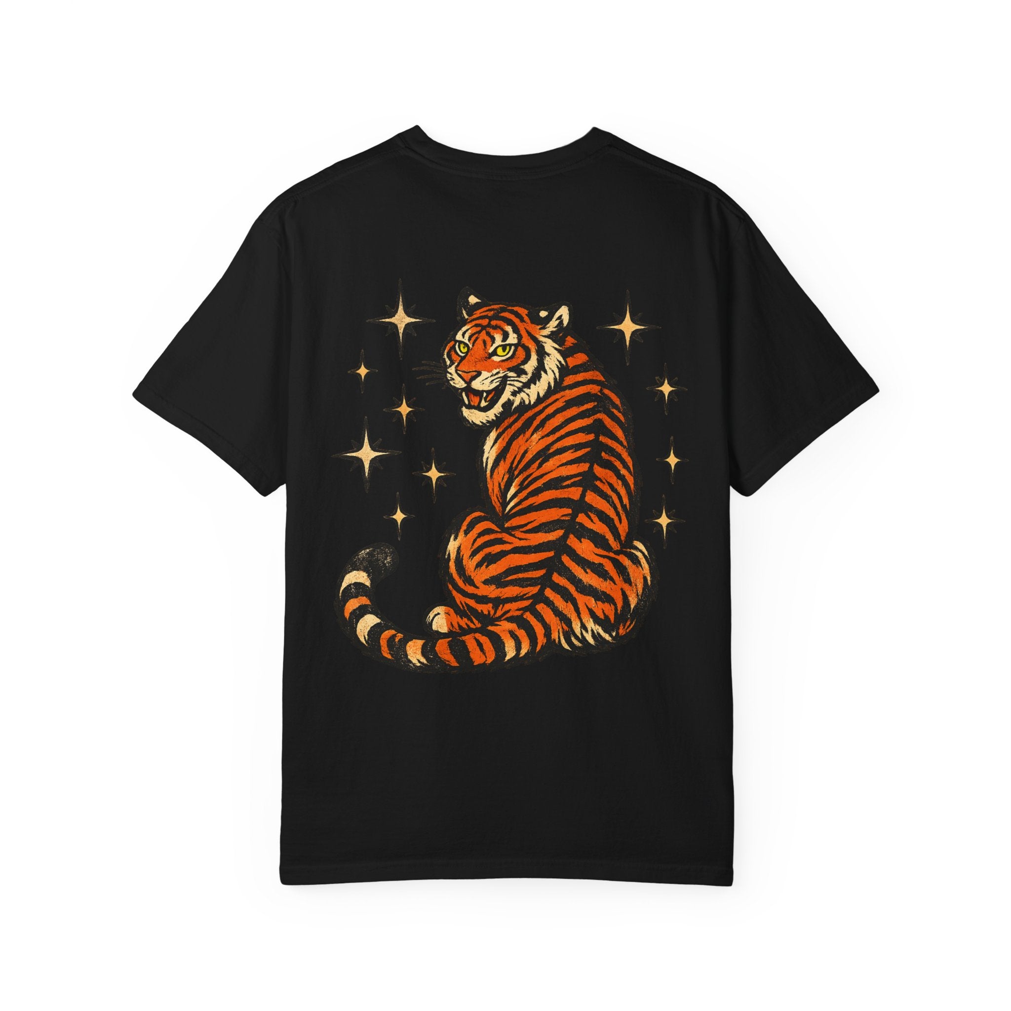 I Will Succeed Tiger T-Shirt — Bold Vintage Rider Graphic Tee