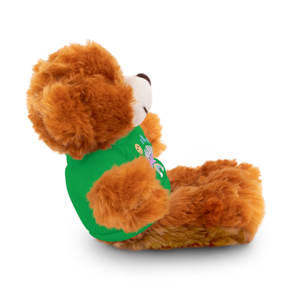 'Fueled by Rage' Teddy Bear Plush — 8" Stuffed Animal with Funny Tee