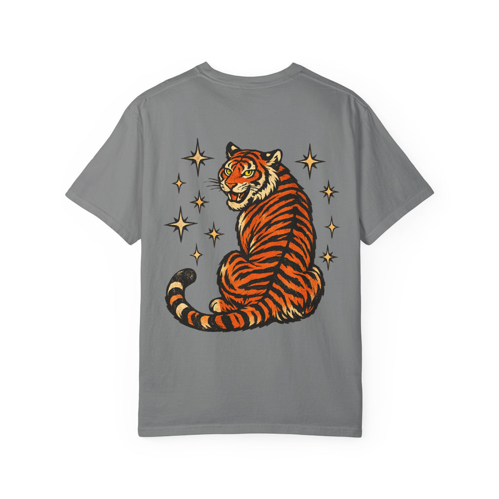 I Will Succeed Tiger T-Shirt — Bold Vintage Rider Graphic Tee