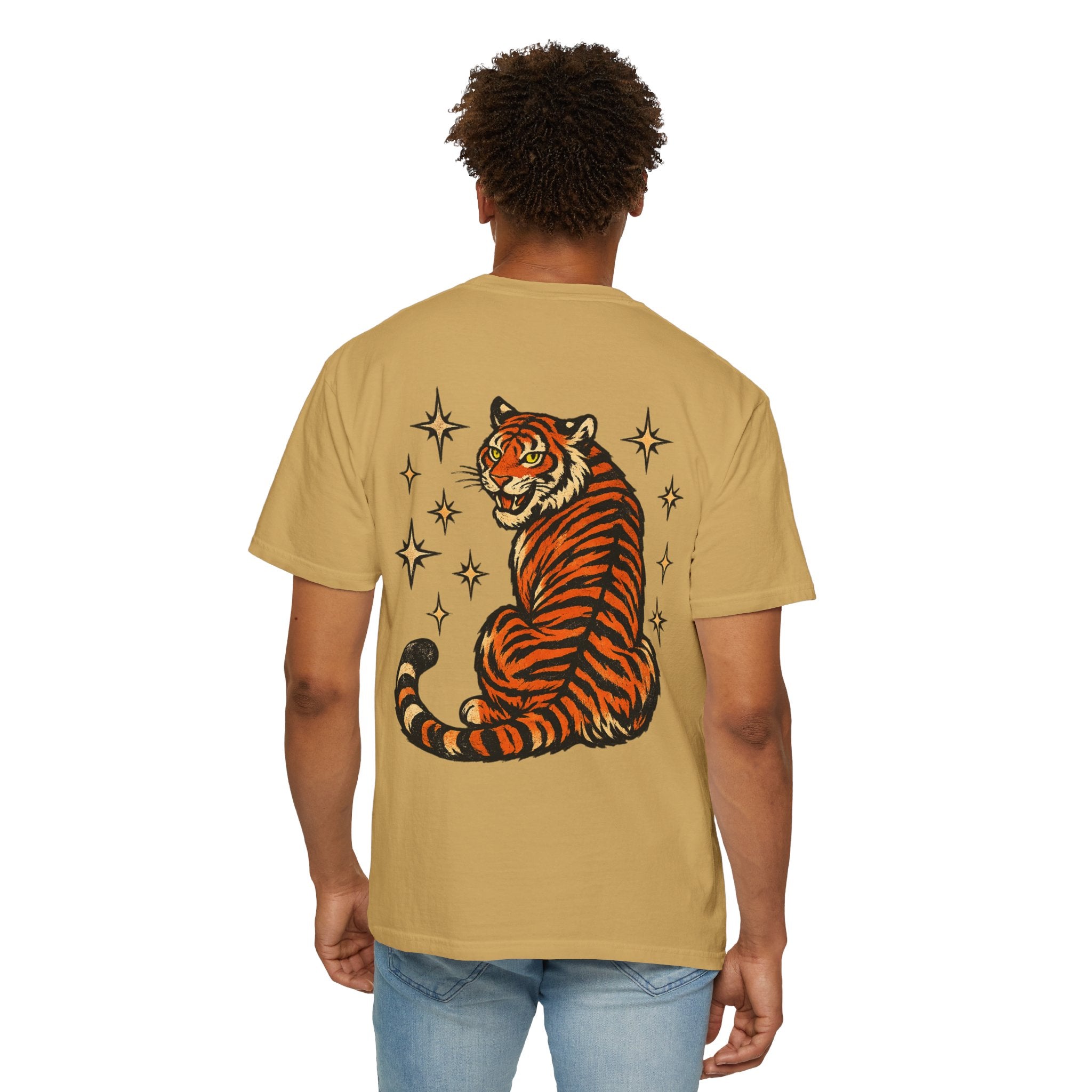 I Will Succeed Tiger T-Shirt — Bold Vintage Rider Graphic Tee