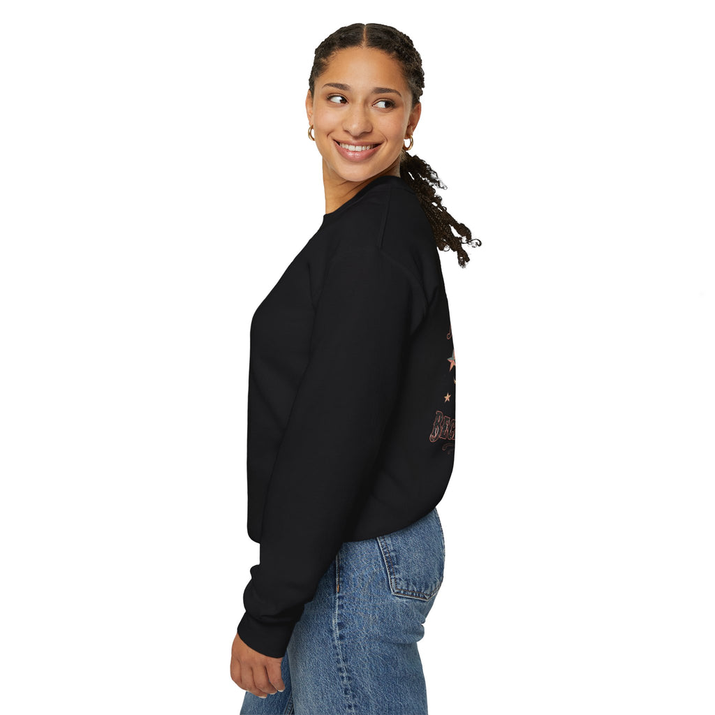 I Will Succeed Because I’m Insane Female Bull Rider Crewneck Sweatshirt