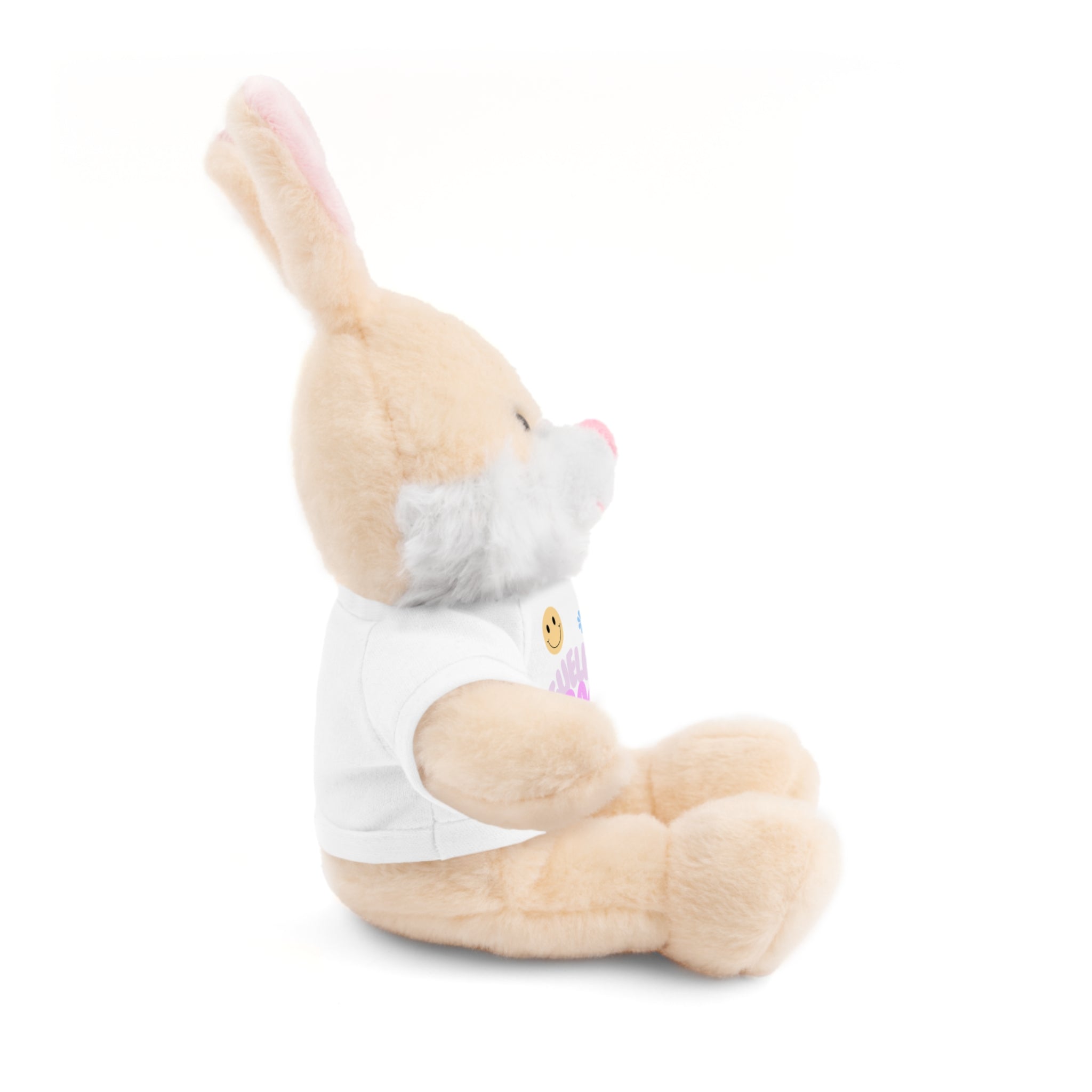 'Fueled by Rage' Teddy Bear Plush — 8" Stuffed Animal with Funny Tee