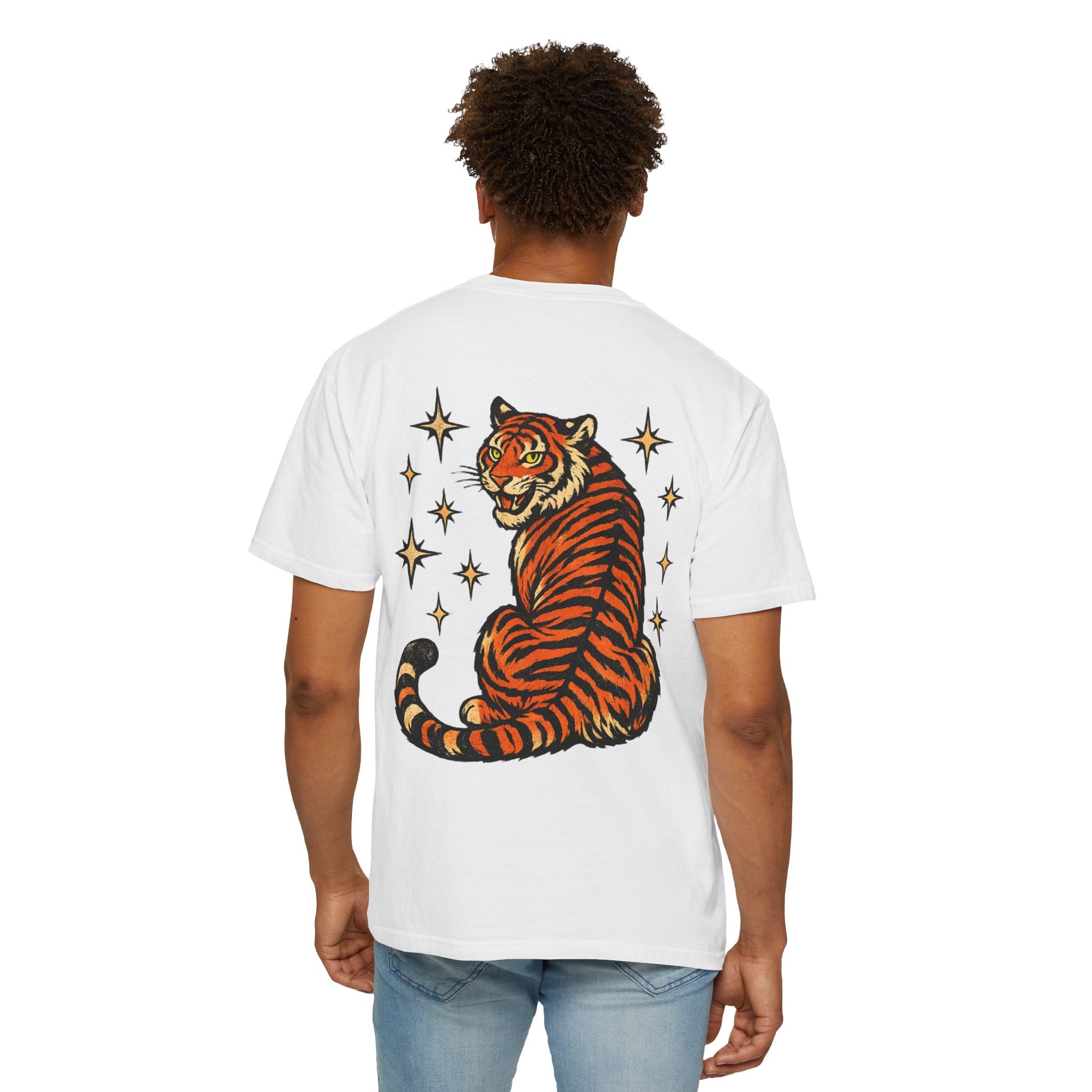 I Will Succeed Tiger T-Shirt — Bold Vintage Rider Graphic Tee