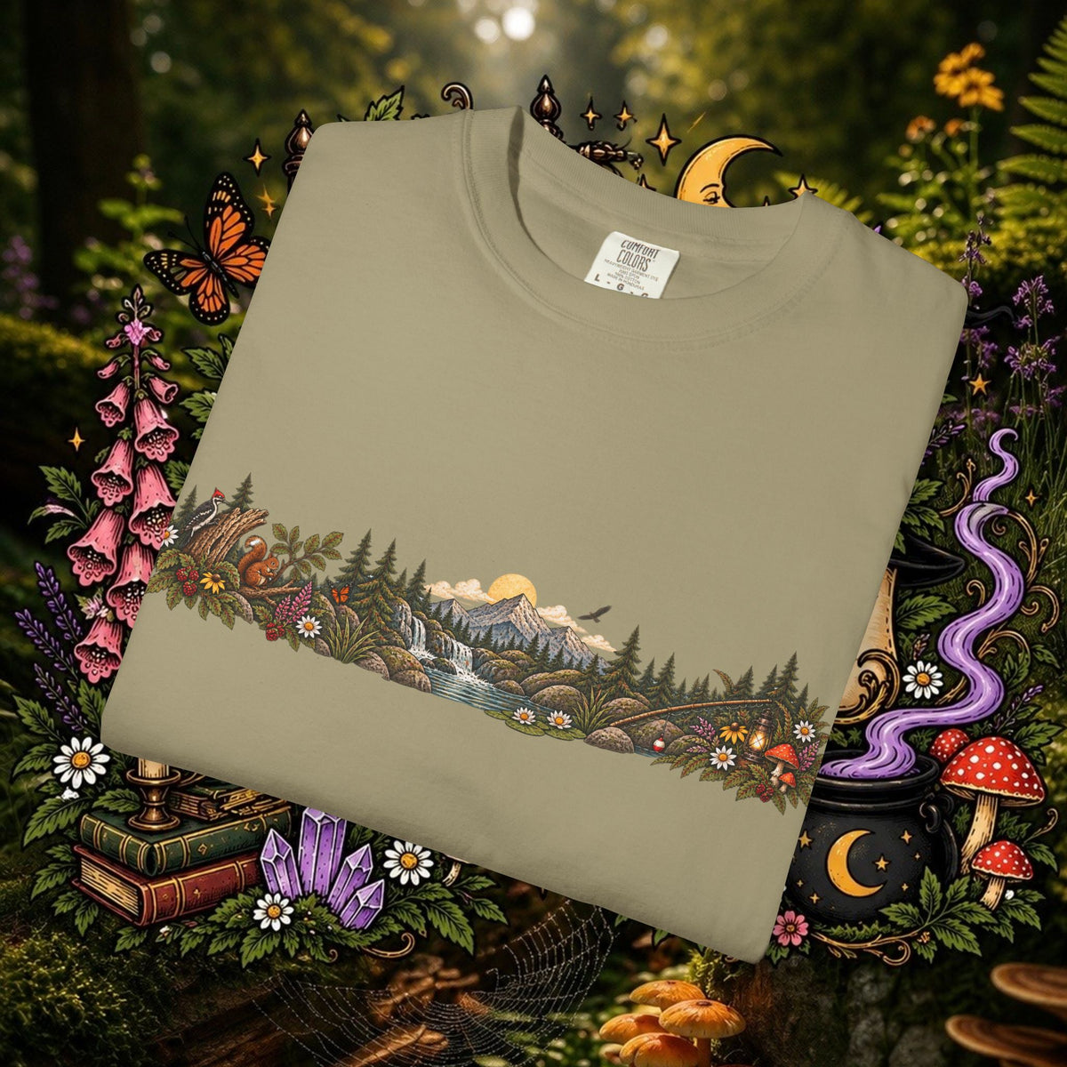 Bear Gone Fishin’ Oversized T-Shirt