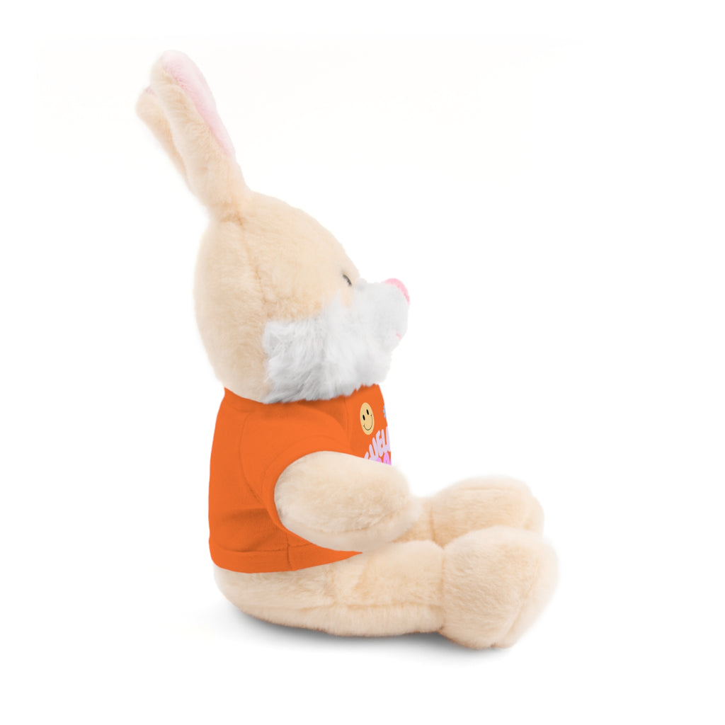 'Fueled by Rage' Teddy Bear Plush — 8" Stuffed Animal with Funny Tee