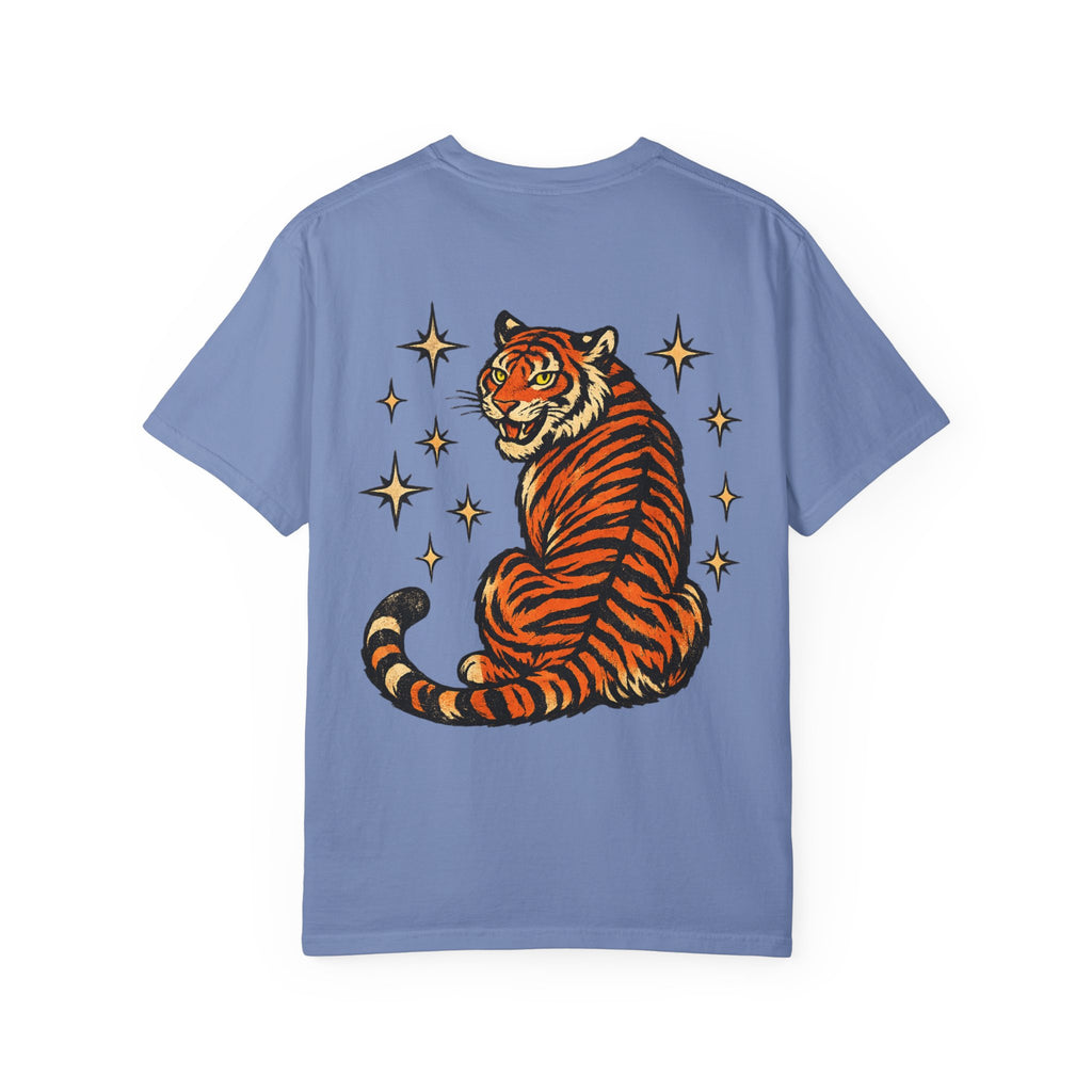I Will Succeed Tiger T-Shirt — Bold Vintage Rider Graphic Tee