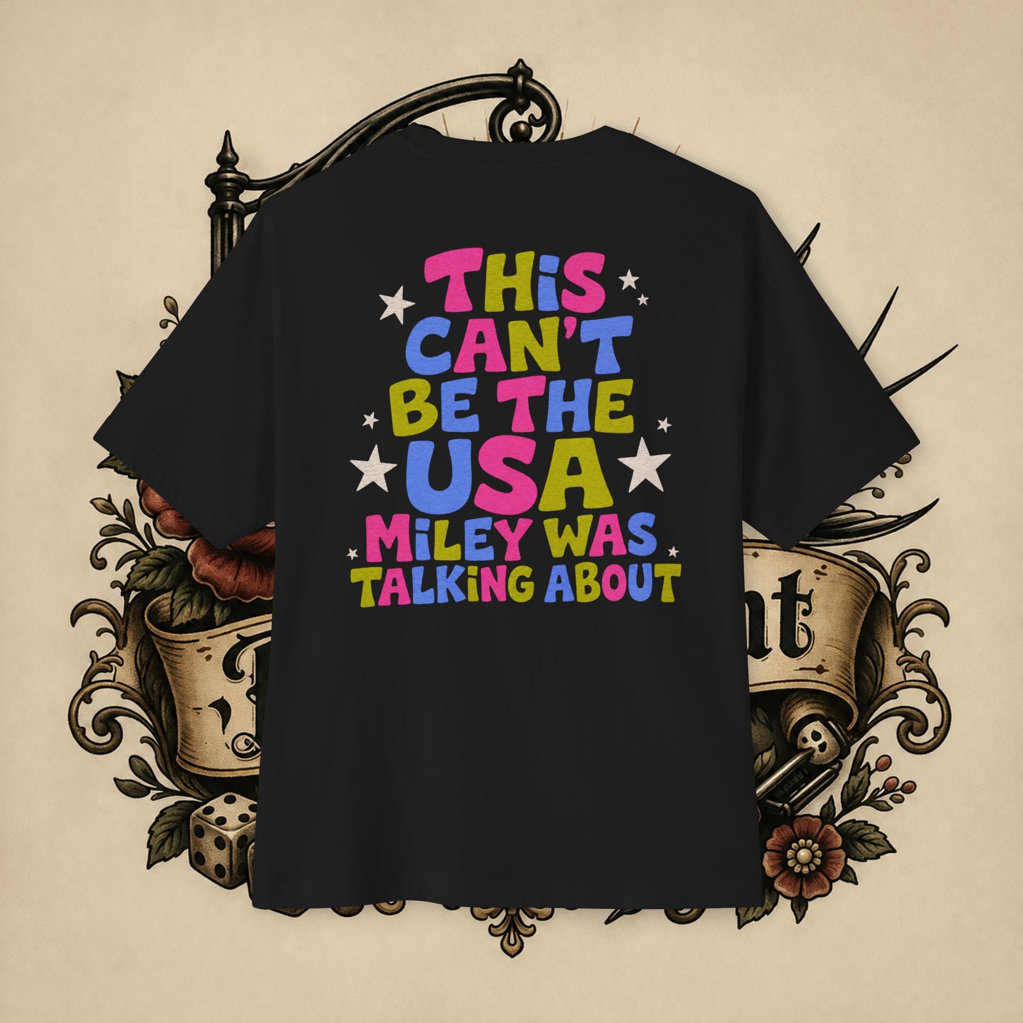 Party USA Tee | Oversized Boxy T-Shirt