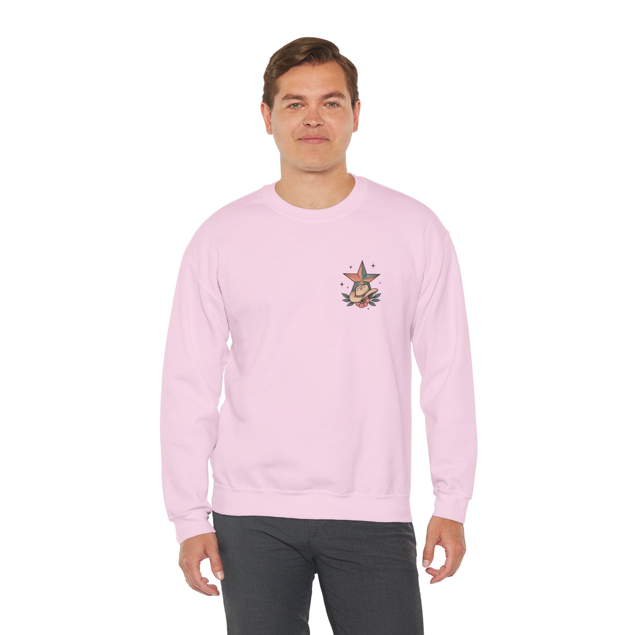 I Will Succeed Because I’m Insane Female Bull Rider Crewneck Sweatshirt