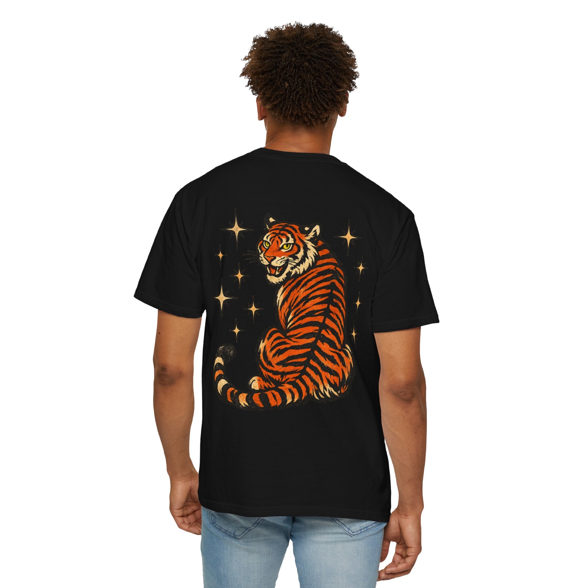 I Will Succeed Tiger T-Shirt — Bold Vintage Rider Graphic Tee