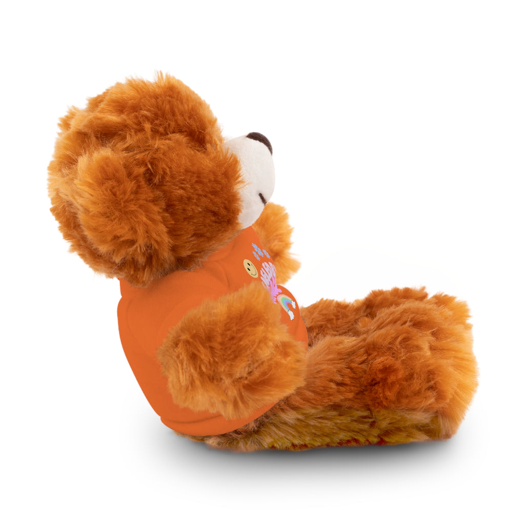 'Fueled by Rage' Teddy Bear Plush — 8" Stuffed Animal with Funny Tee