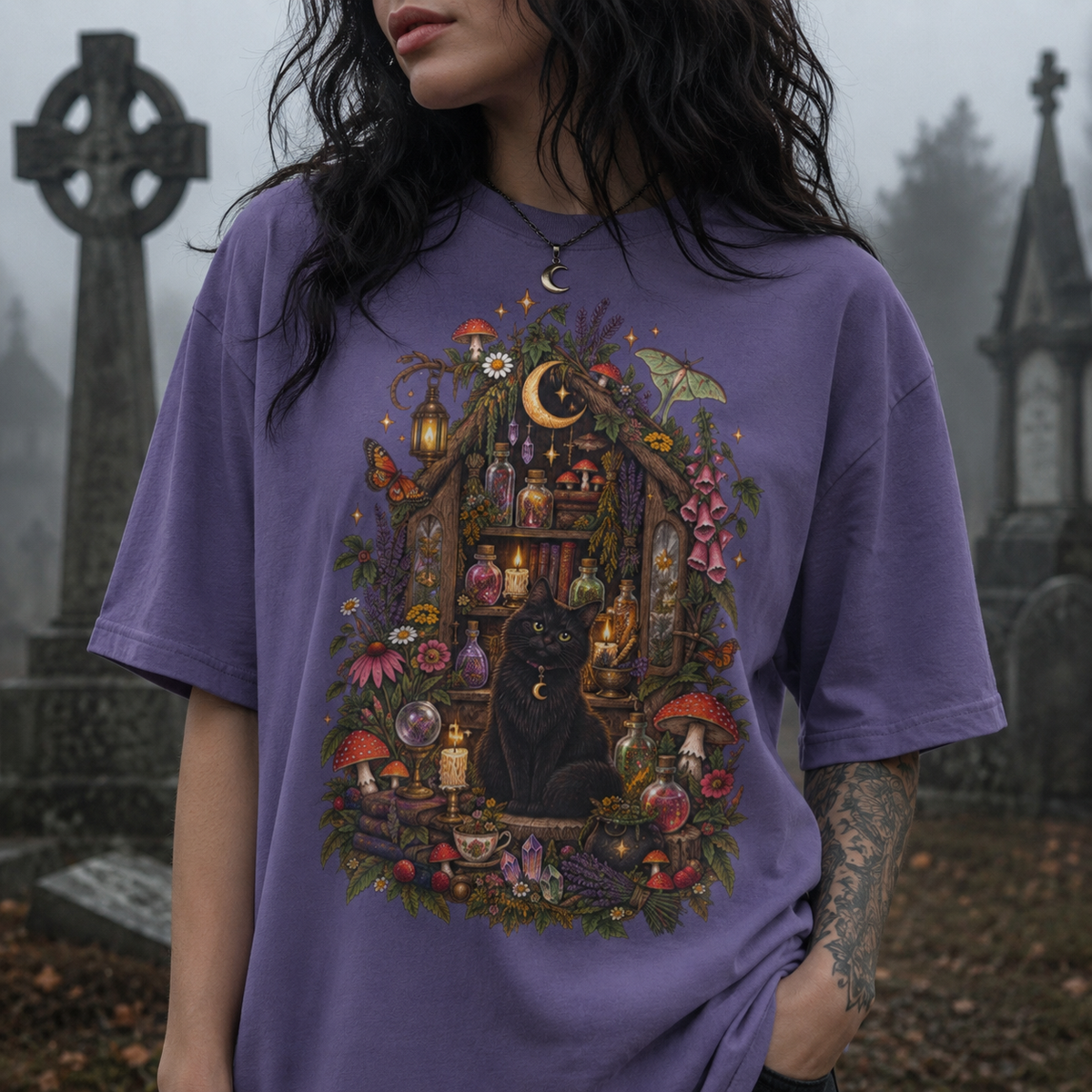Witch’s Cottage Oversized T-Shirt