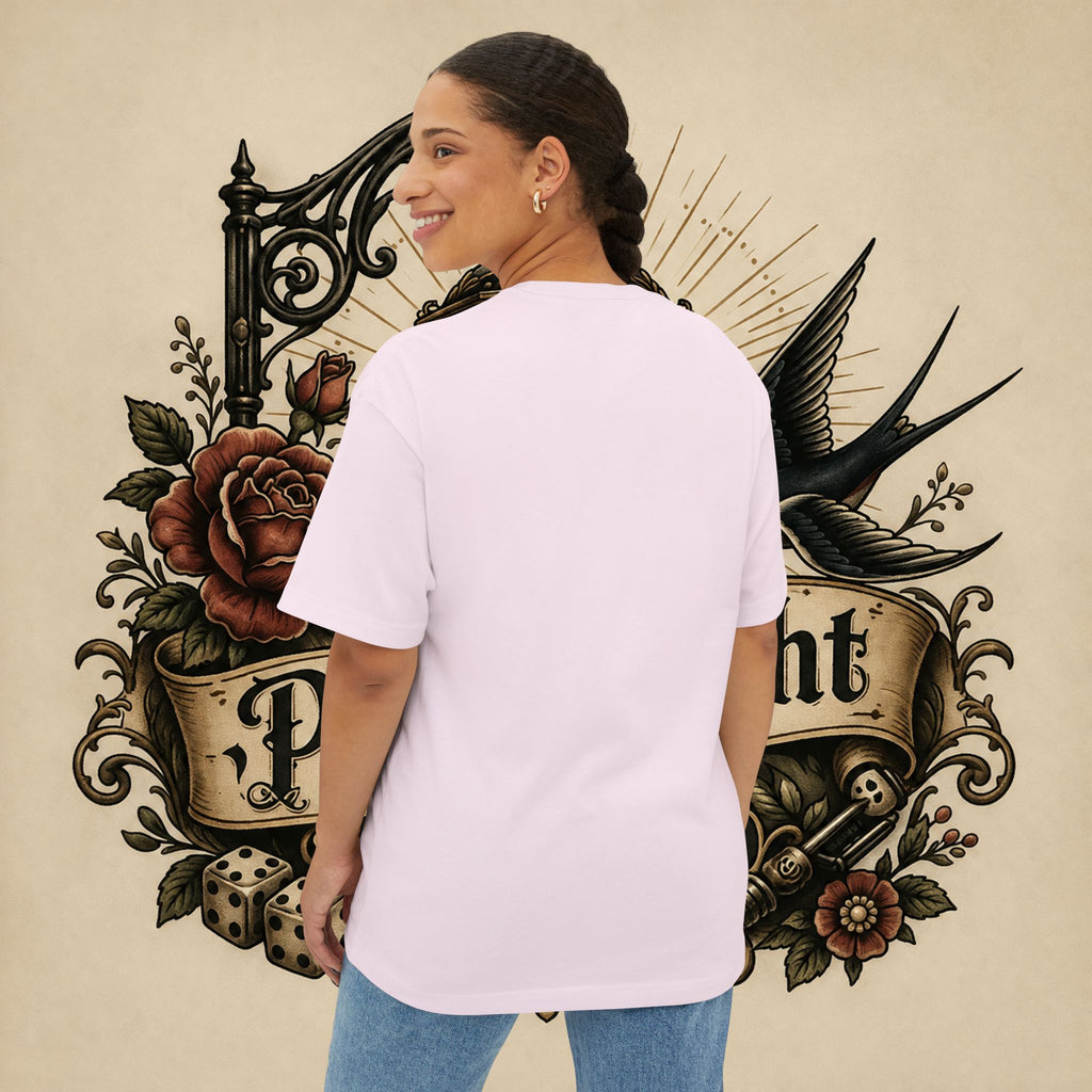 Fueled by Rage Tee | Cute Bunny Rainbow Illustration