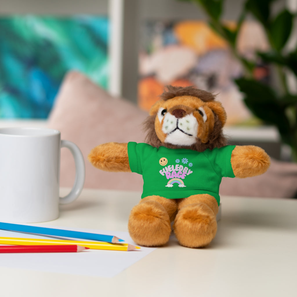 'Fueled by Rage' Teddy Bear Plush — 8" Stuffed Animal with Funny Tee