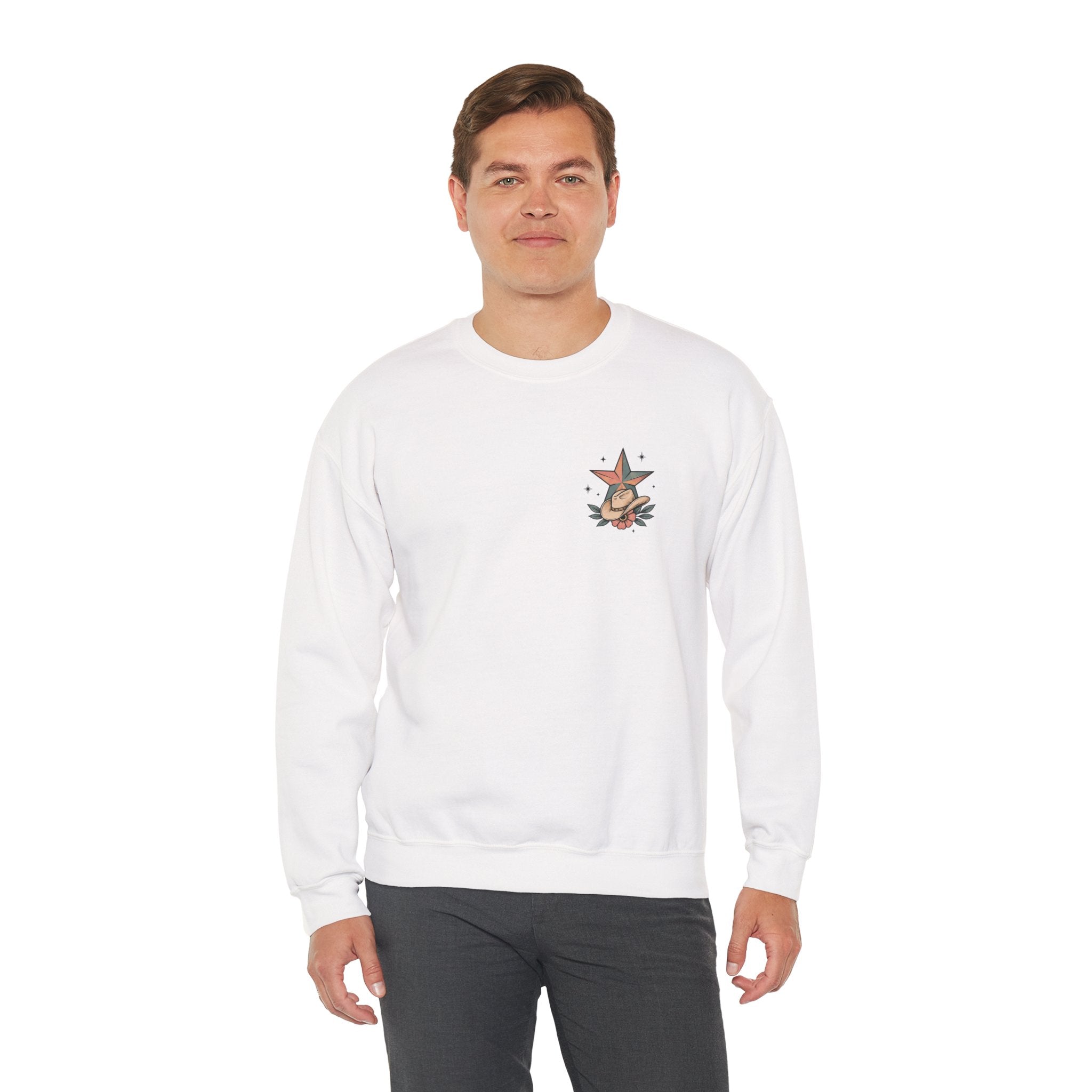 I Will Succeed Because I’m Insane Female Bull Rider Crewneck Sweatshirt