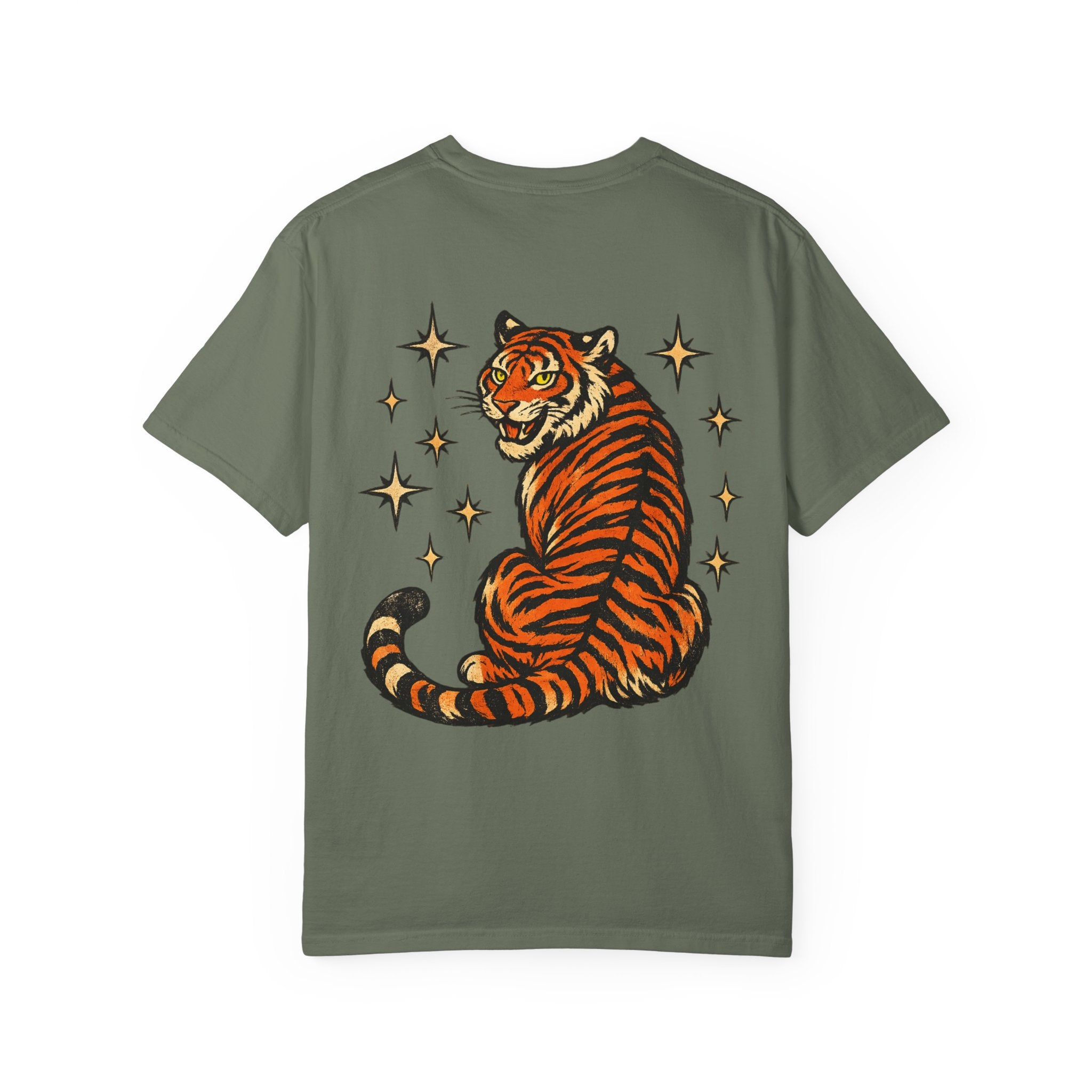I Will Succeed Tiger T-Shirt — Bold Vintage Rider Graphic Tee