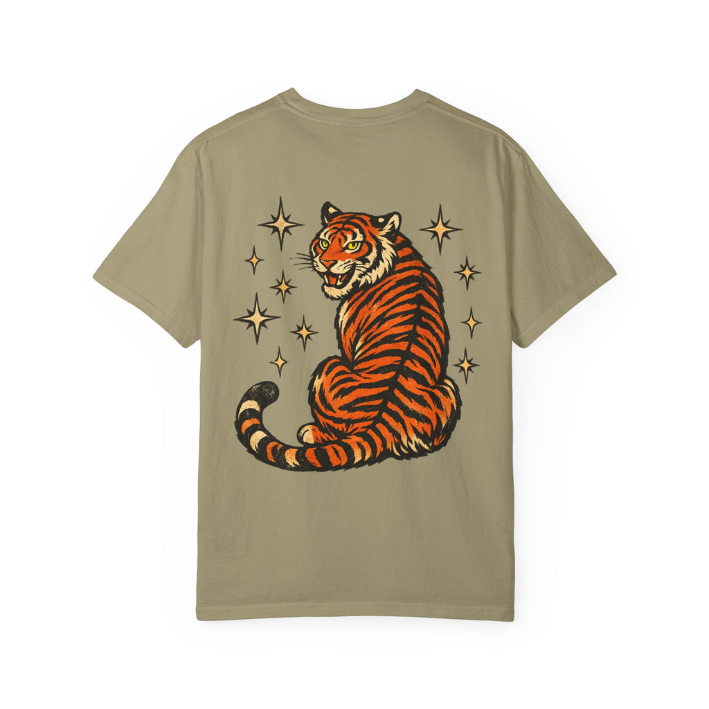 I Will Succeed Tiger T-Shirt — Bold Vintage Rider Graphic Tee