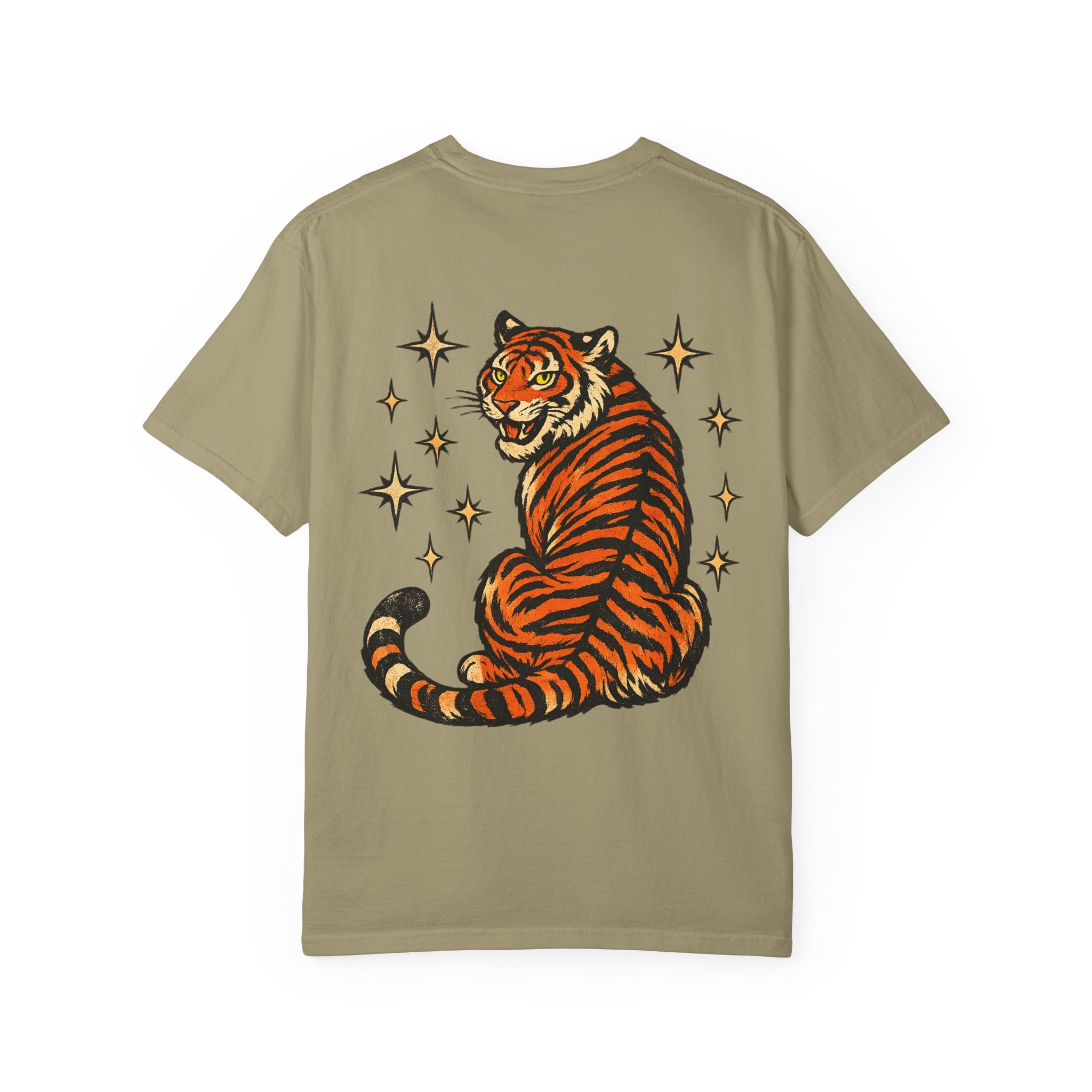 I Will Succeed Tiger T-Shirt — Bold Vintage Rider Graphic Tee