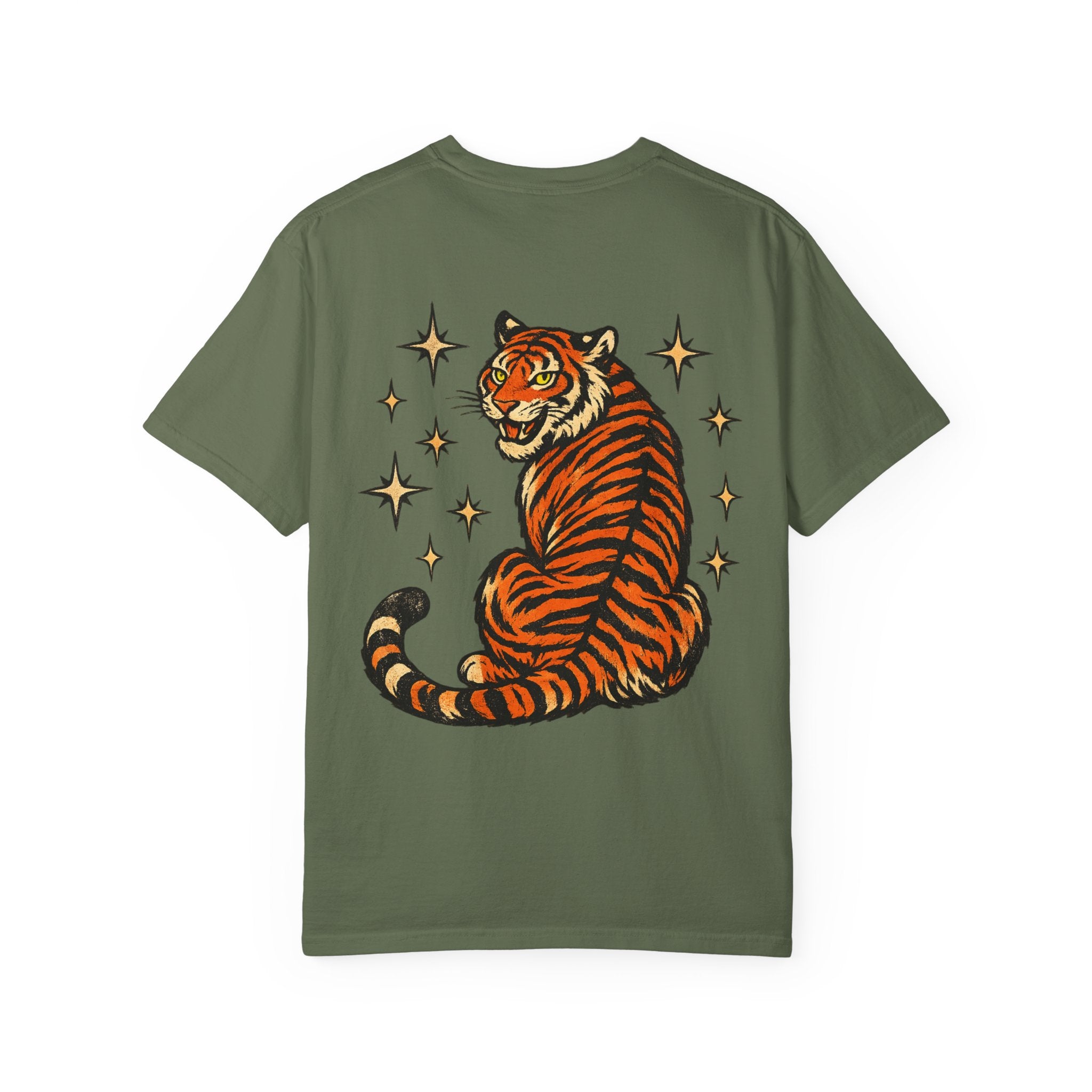 I Will Succeed Tiger T-Shirt — Bold Vintage Rider Graphic Tee