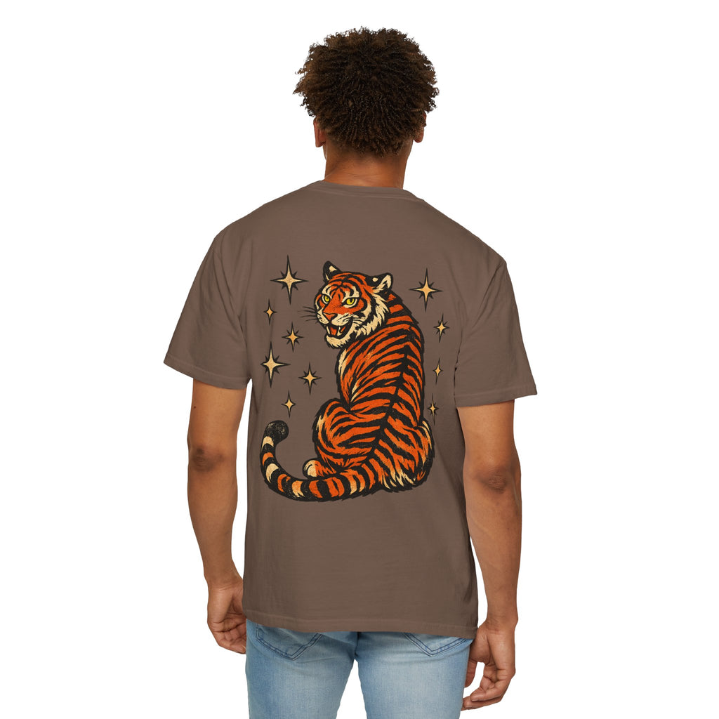I Will Succeed Tiger T-Shirt — Bold Vintage Rider Graphic Tee