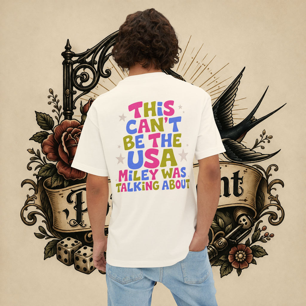 Party USA Tee | Oversized Boxy T-Shirt