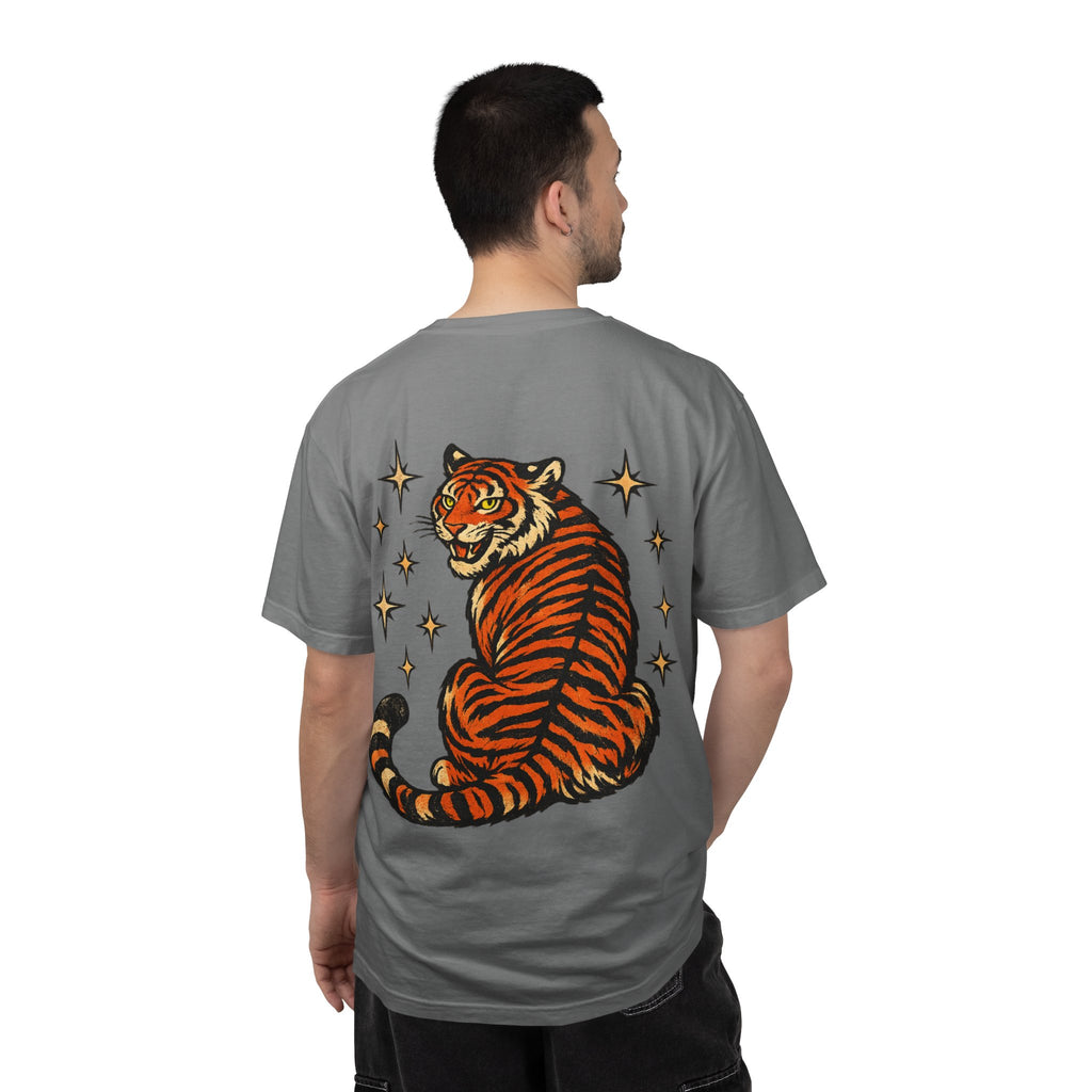 I Will Succeed Tiger T-Shirt — Bold Vintage Rider Graphic Tee