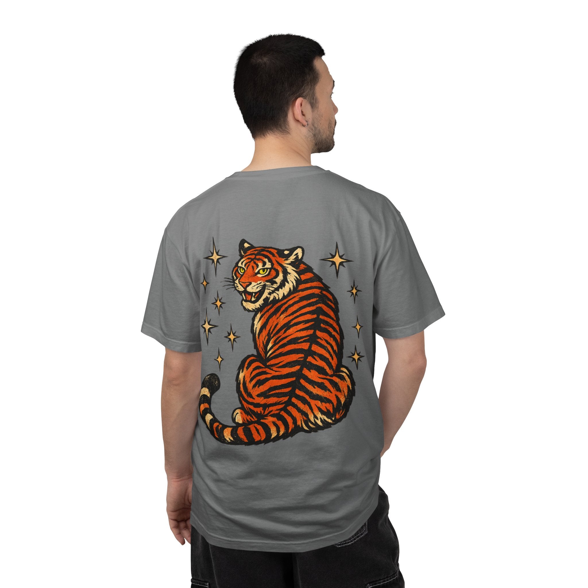 I Will Succeed Tiger T-Shirt — Bold Vintage Rider Graphic Tee