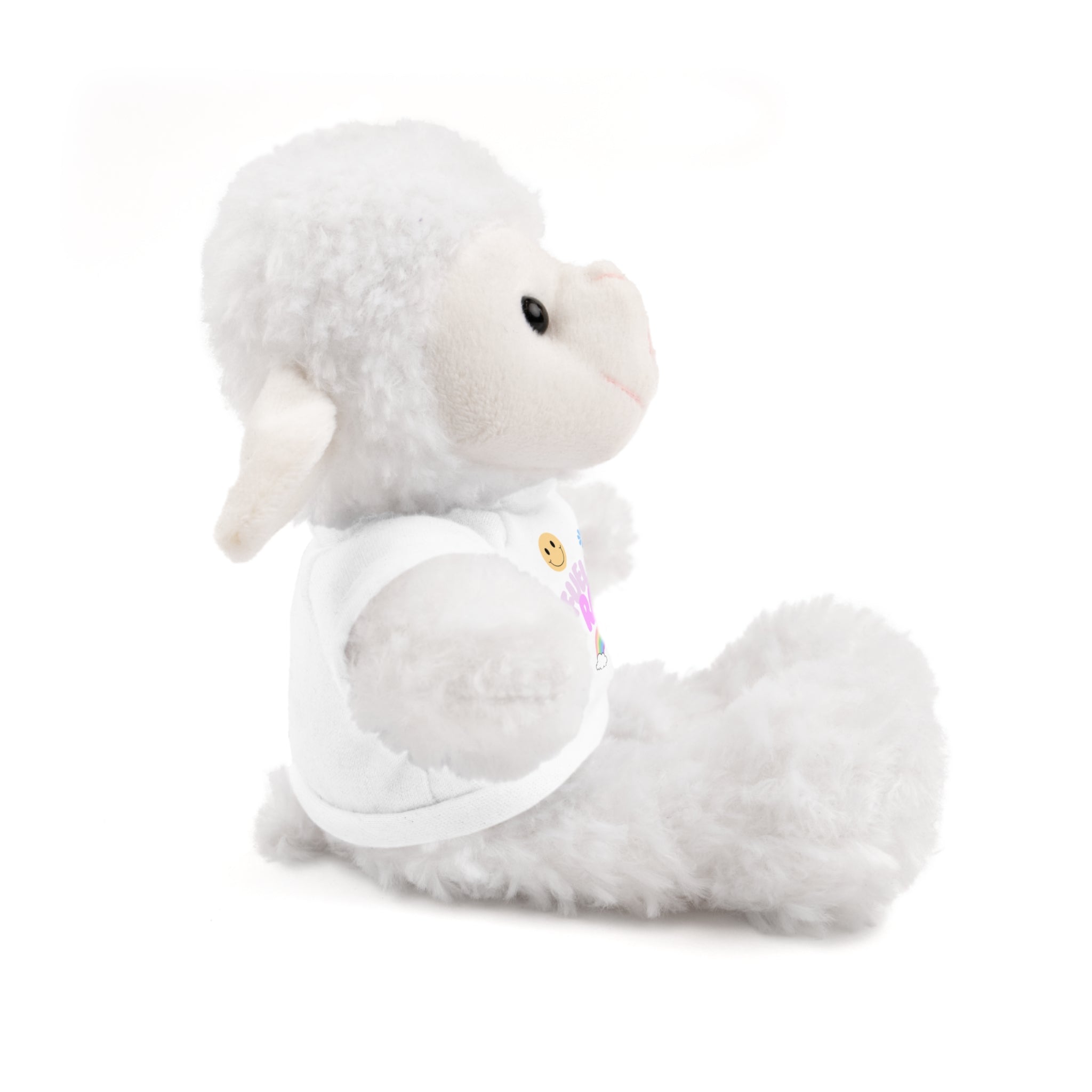'Fueled by Rage' Teddy Bear Plush — 8" Stuffed Animal with Funny Tee