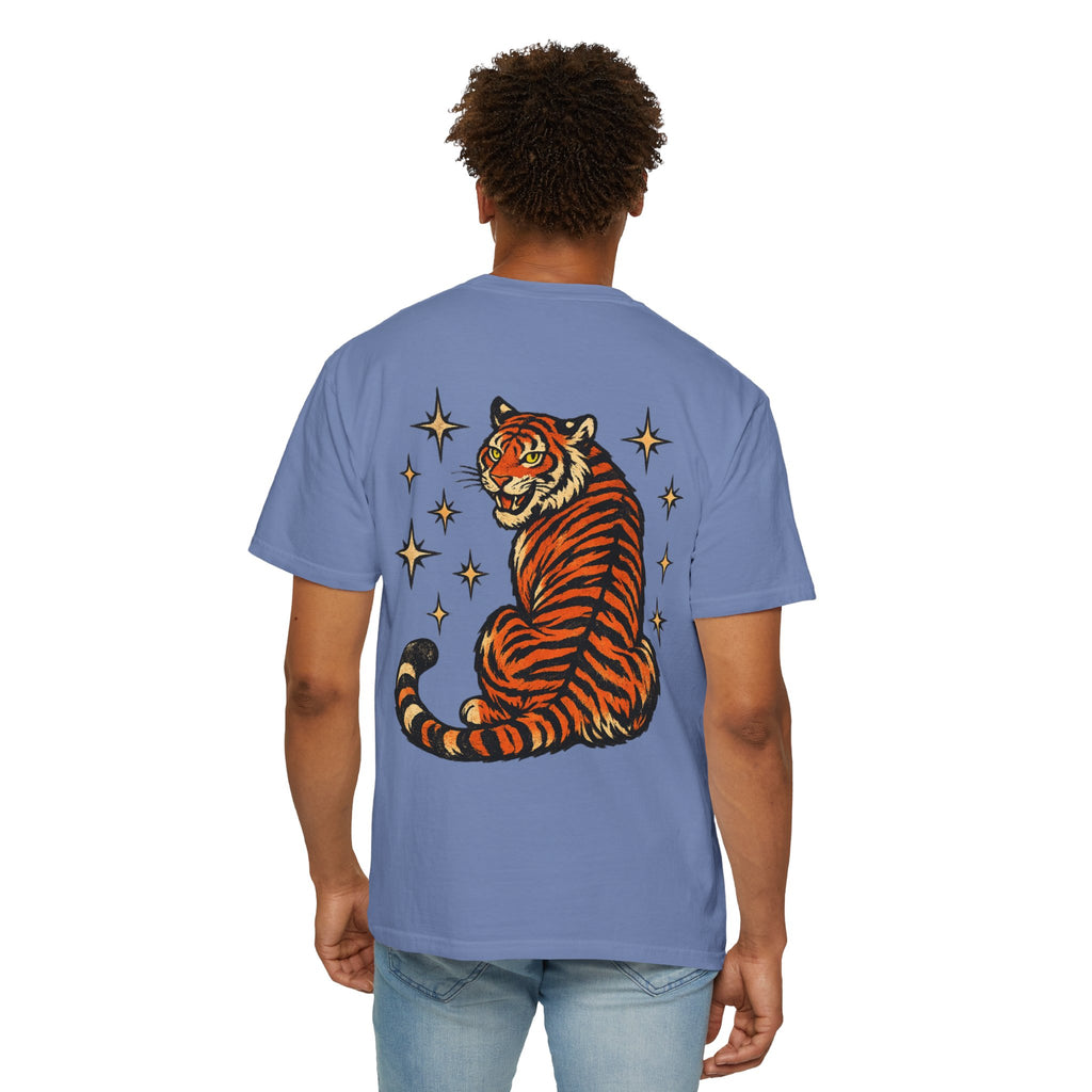I Will Succeed Tiger T-Shirt — Bold Vintage Rider Graphic Tee