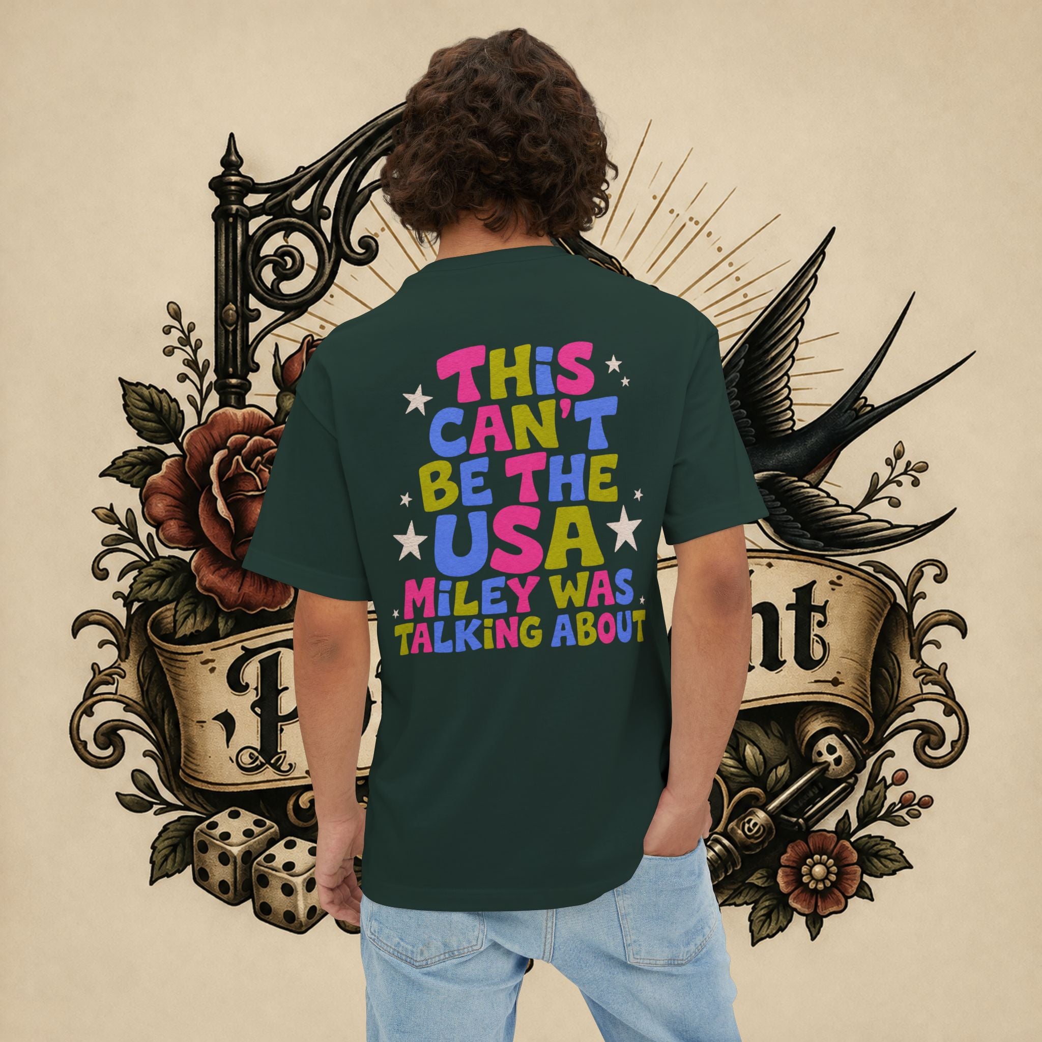 Party USA Tee | Oversized Boxy T-Shirt