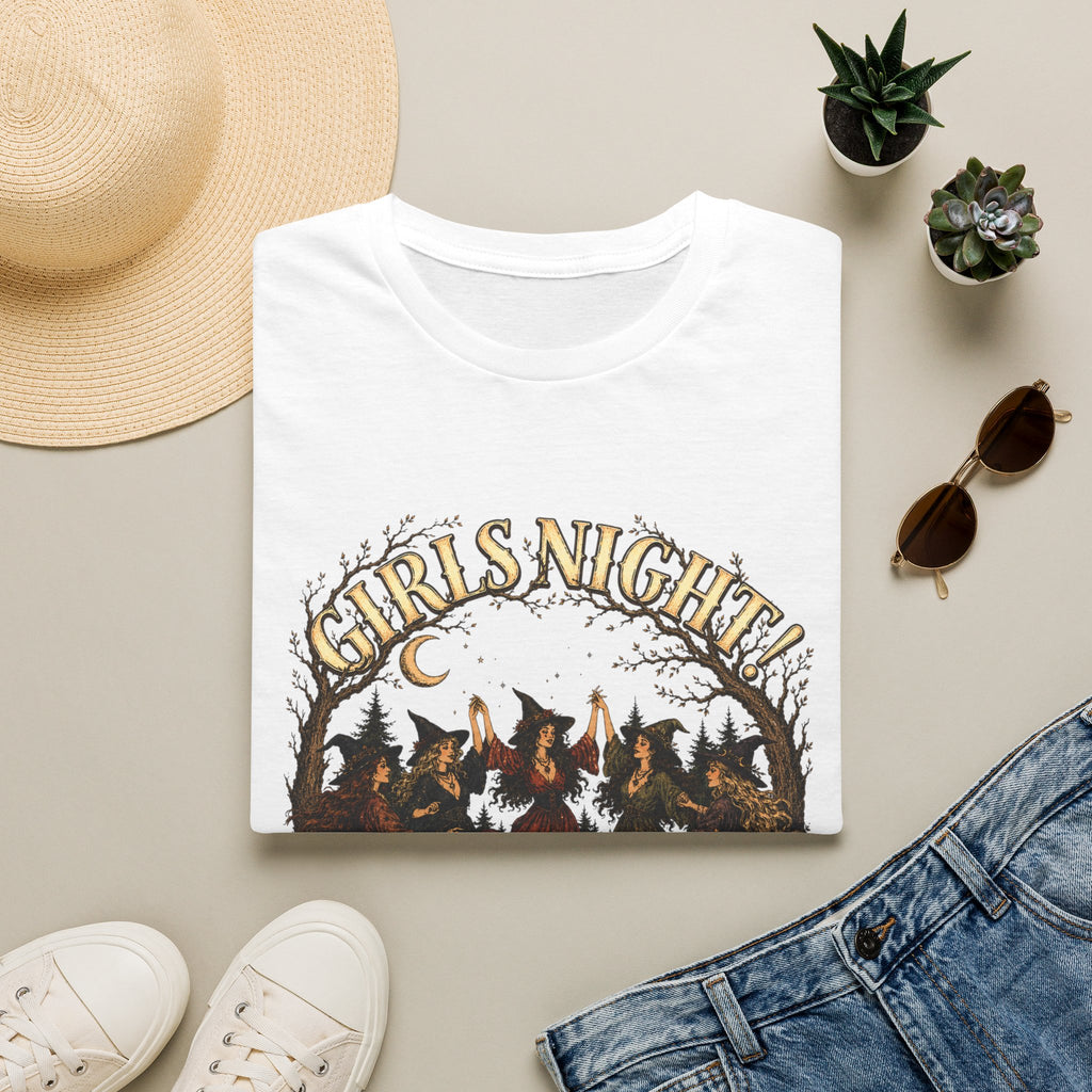 Girls Night T-Shirt — Witchy Bonfire Graphic Tee