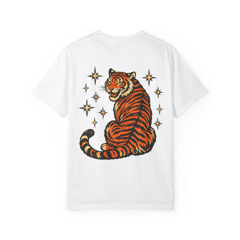 I Will Succeed Tiger T-Shirt — Bold Vintage Rider Graphic Tee