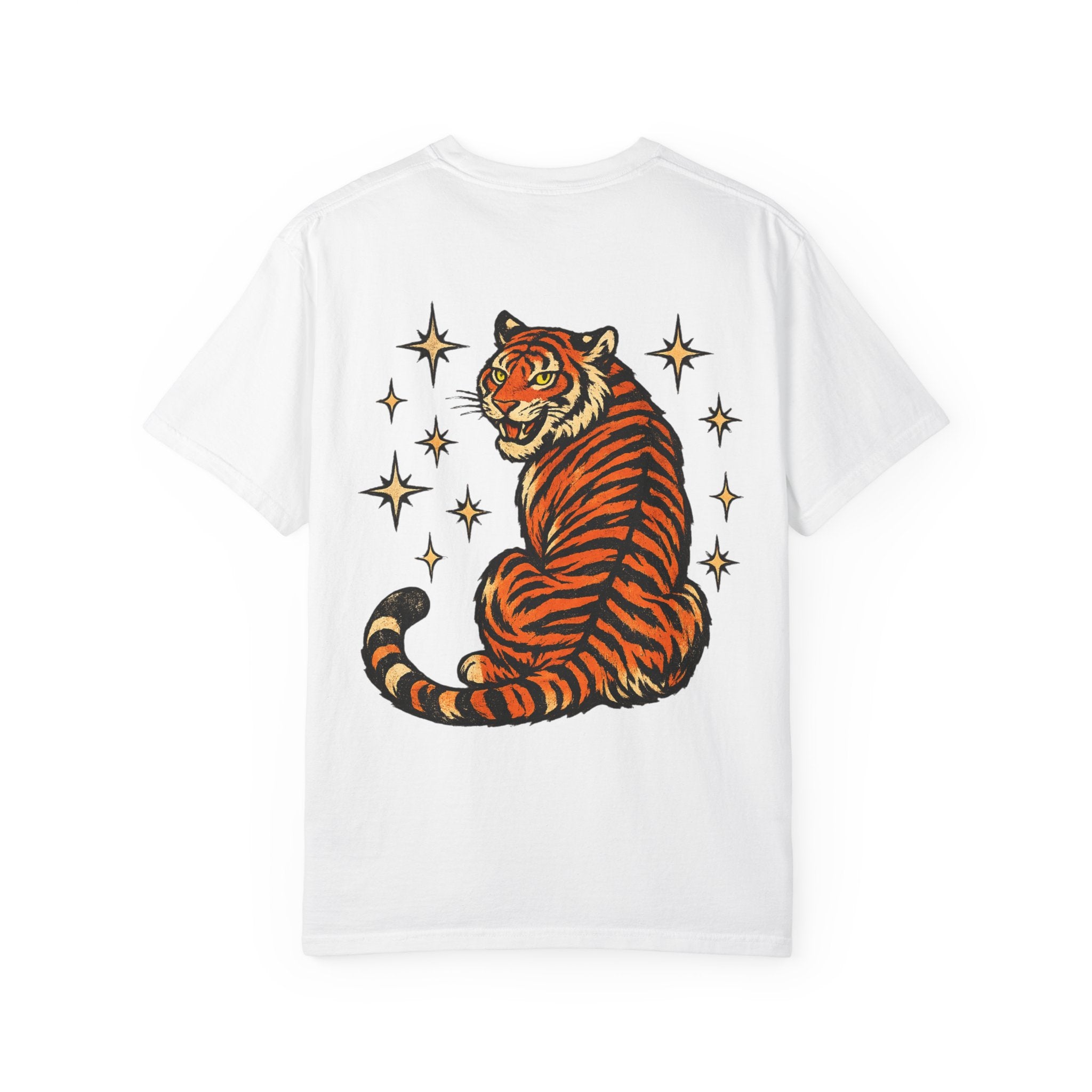 I Will Succeed Tiger T-Shirt — Bold Vintage Rider Graphic Tee