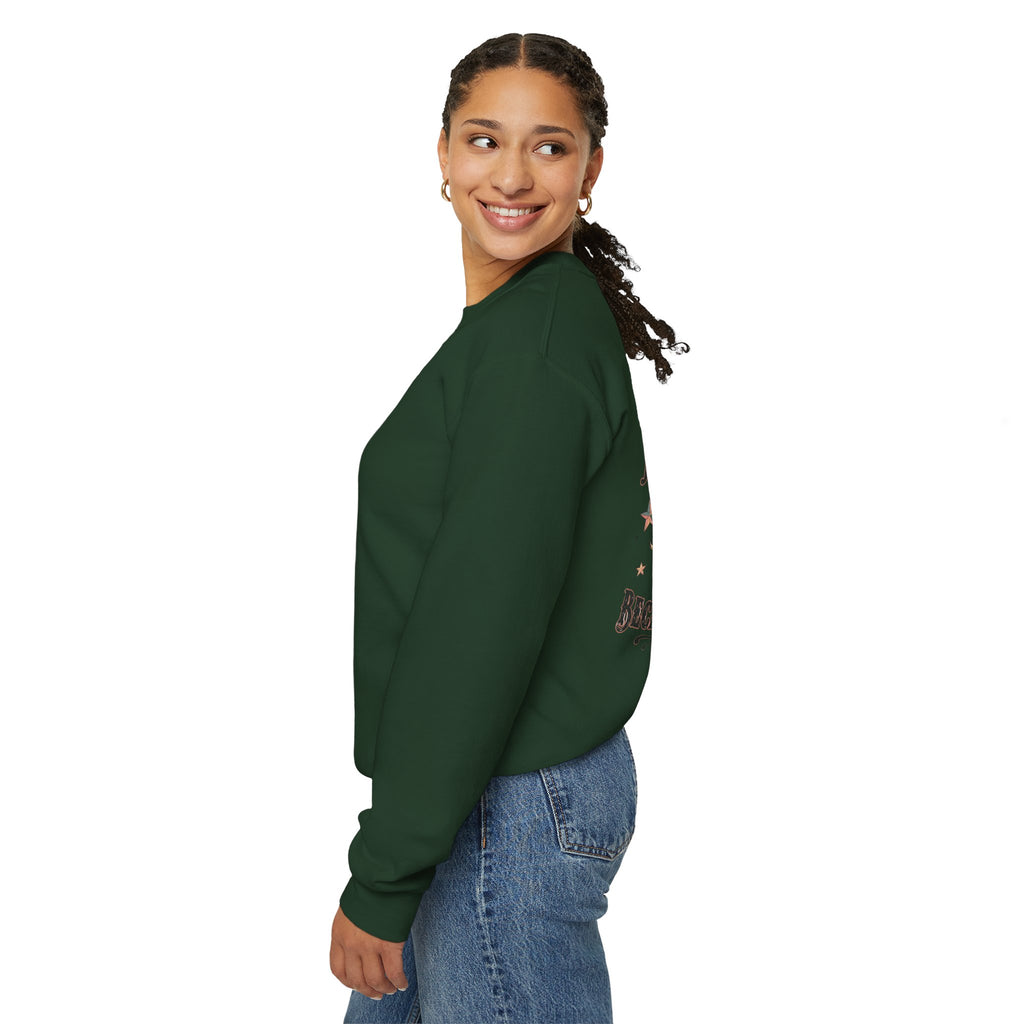 I Will Succeed Because I’m Insane Female Bull Rider Crewneck Sweatshirt