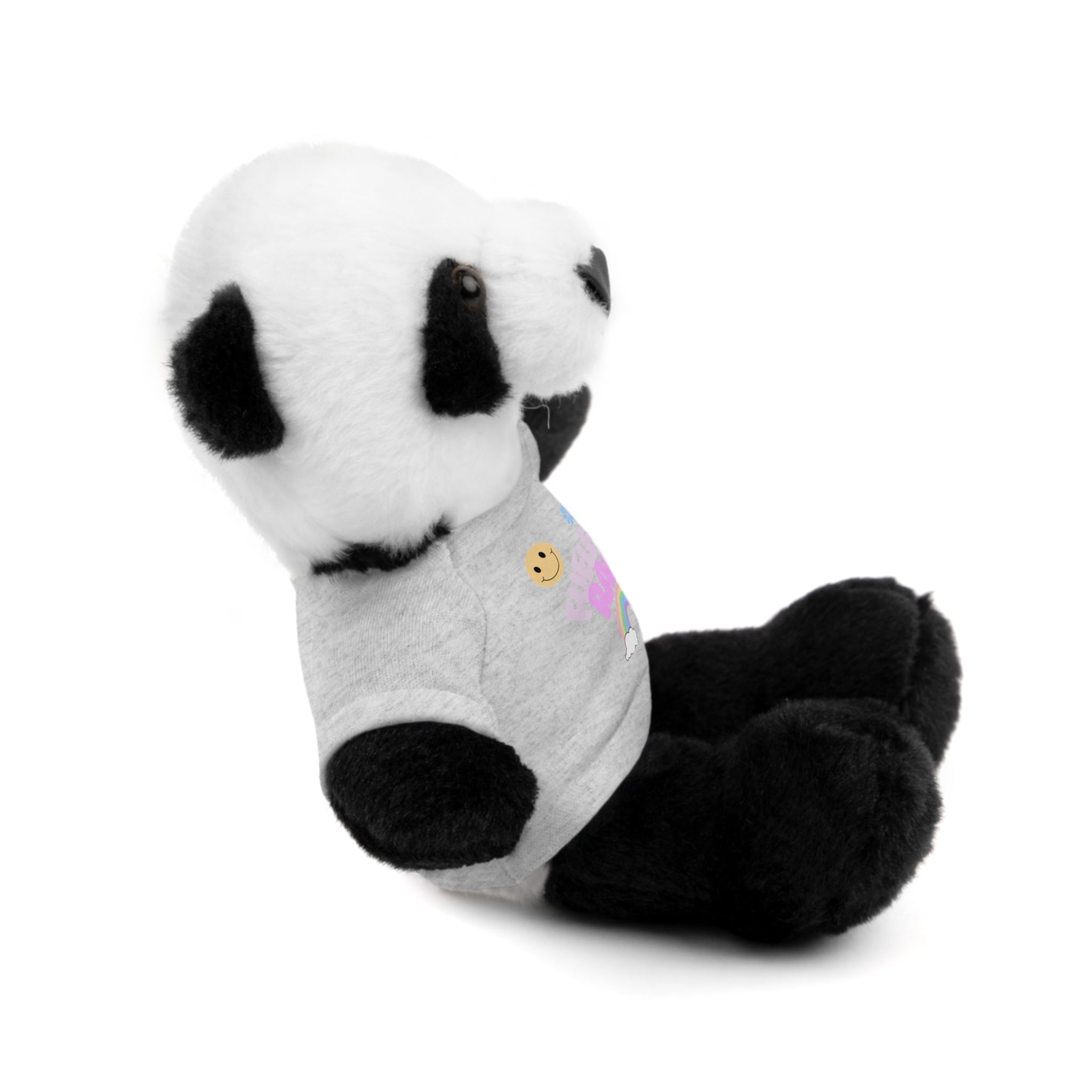 'Fueled by Rage' Teddy Bear Plush — 8" Stuffed Animal with Funny Tee