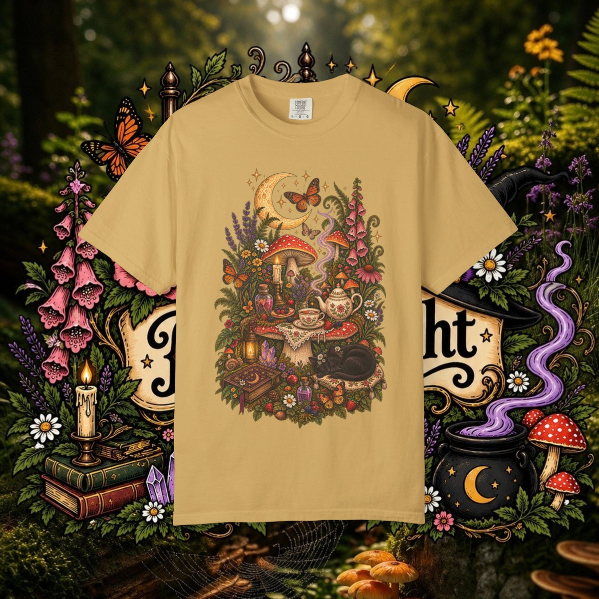 Witchy Tea Party Oversized T-Shirt