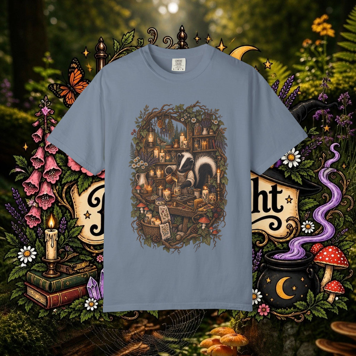 Skunk Candle Maker Oversized T-Shirt