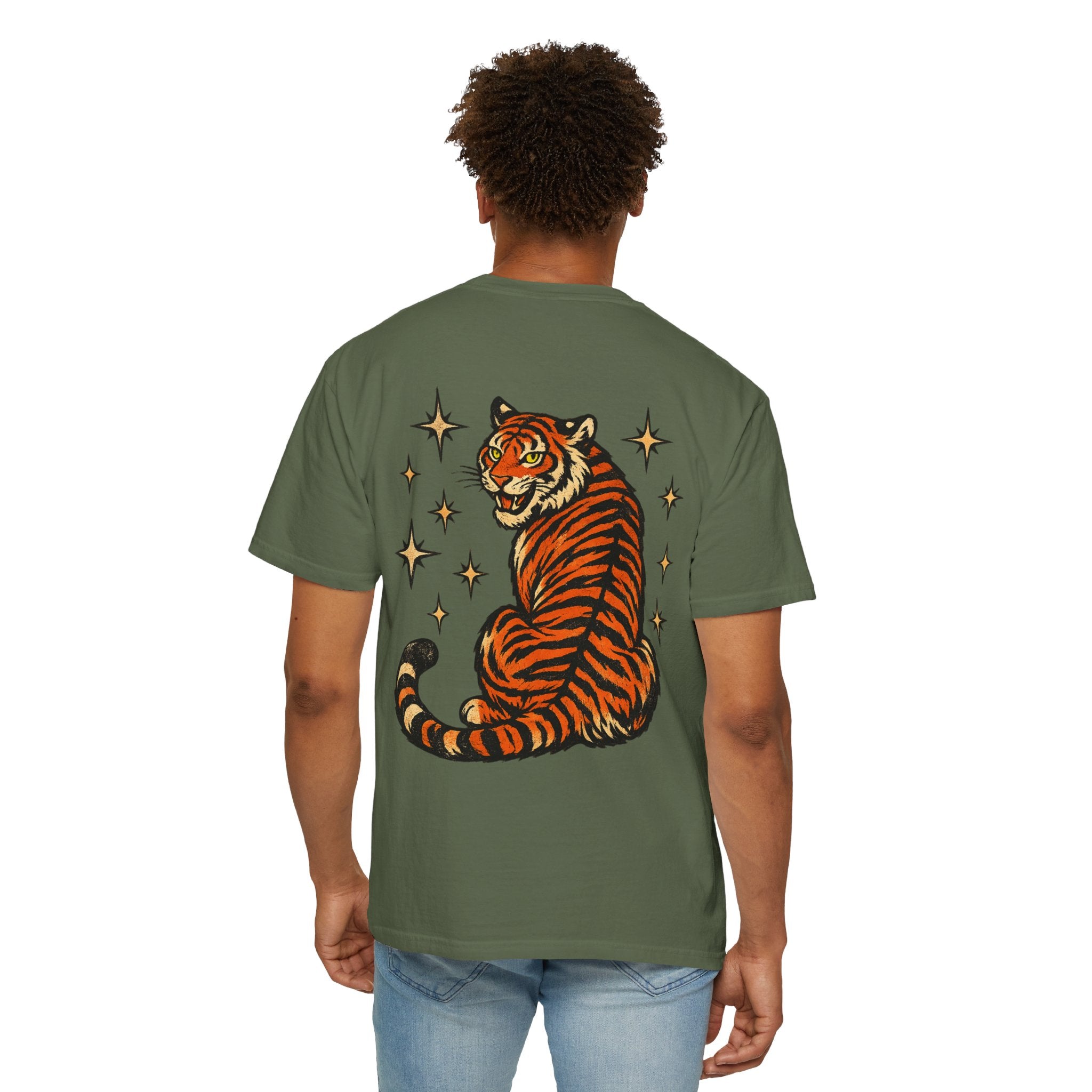 I Will Succeed Tiger T-Shirt — Bold Vintage Rider Graphic Tee