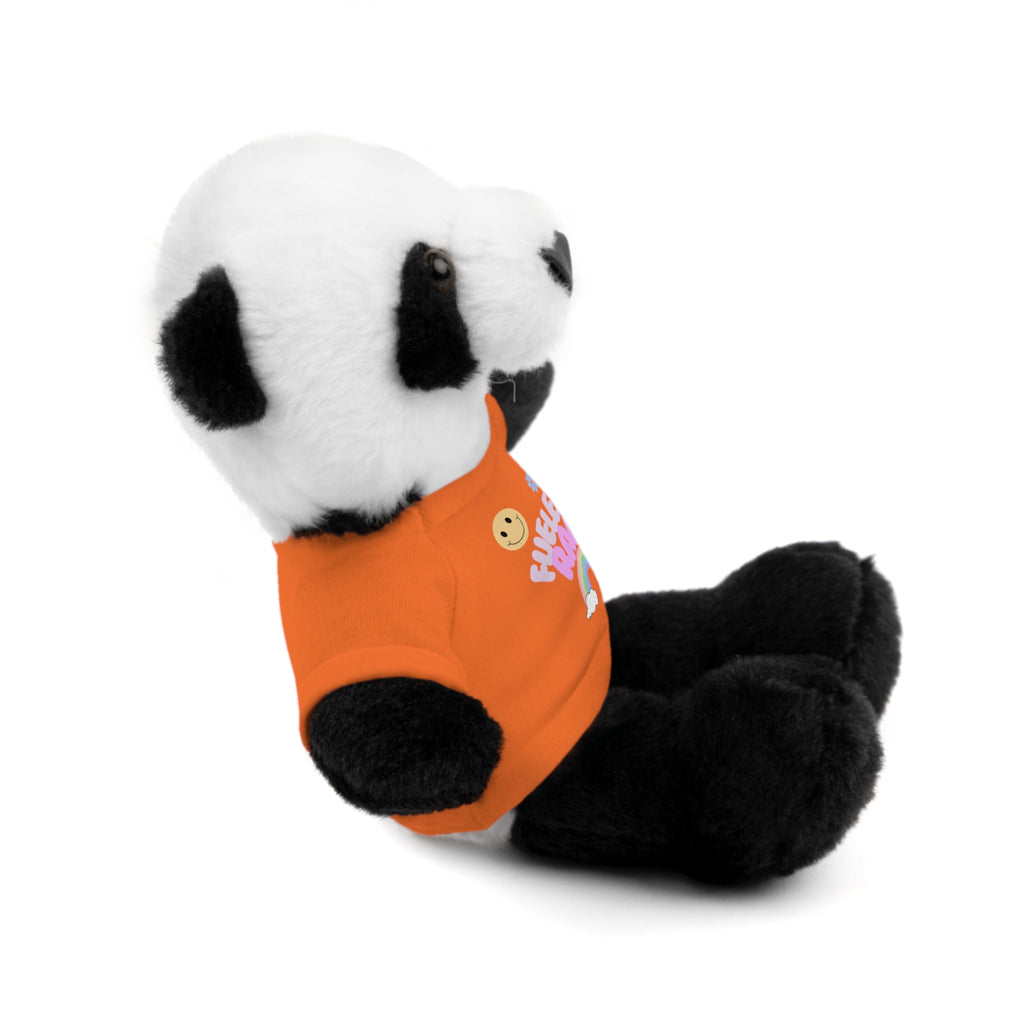 'Fueled by Rage' Teddy Bear Plush — 8" Stuffed Animal with Funny Tee